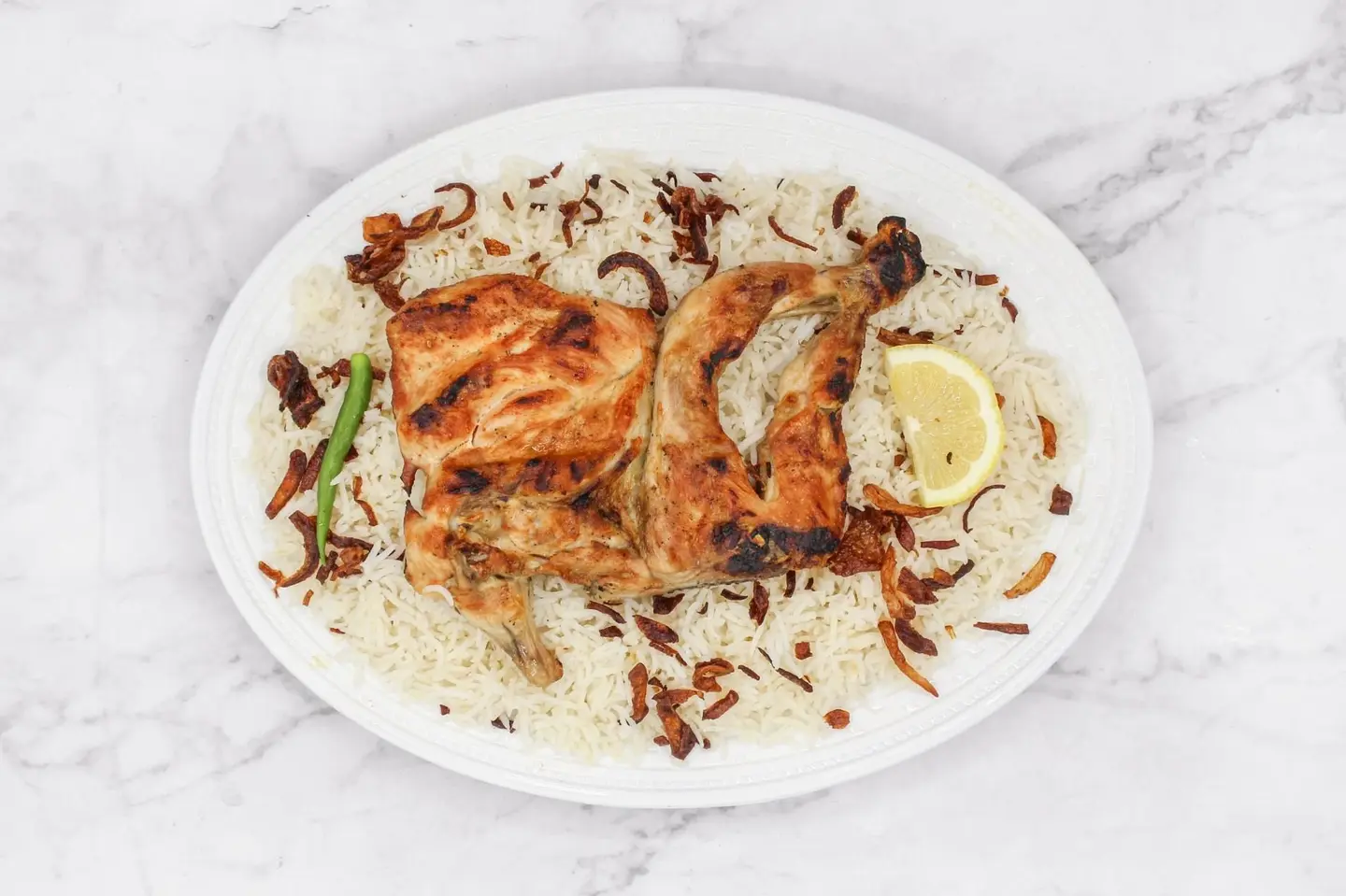 Mathbi Chicken Mathloutha - Half A Chicken