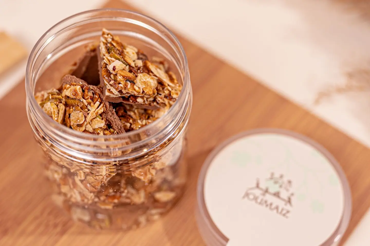 Chocolate Caramelized Almond Flakes - Small Size