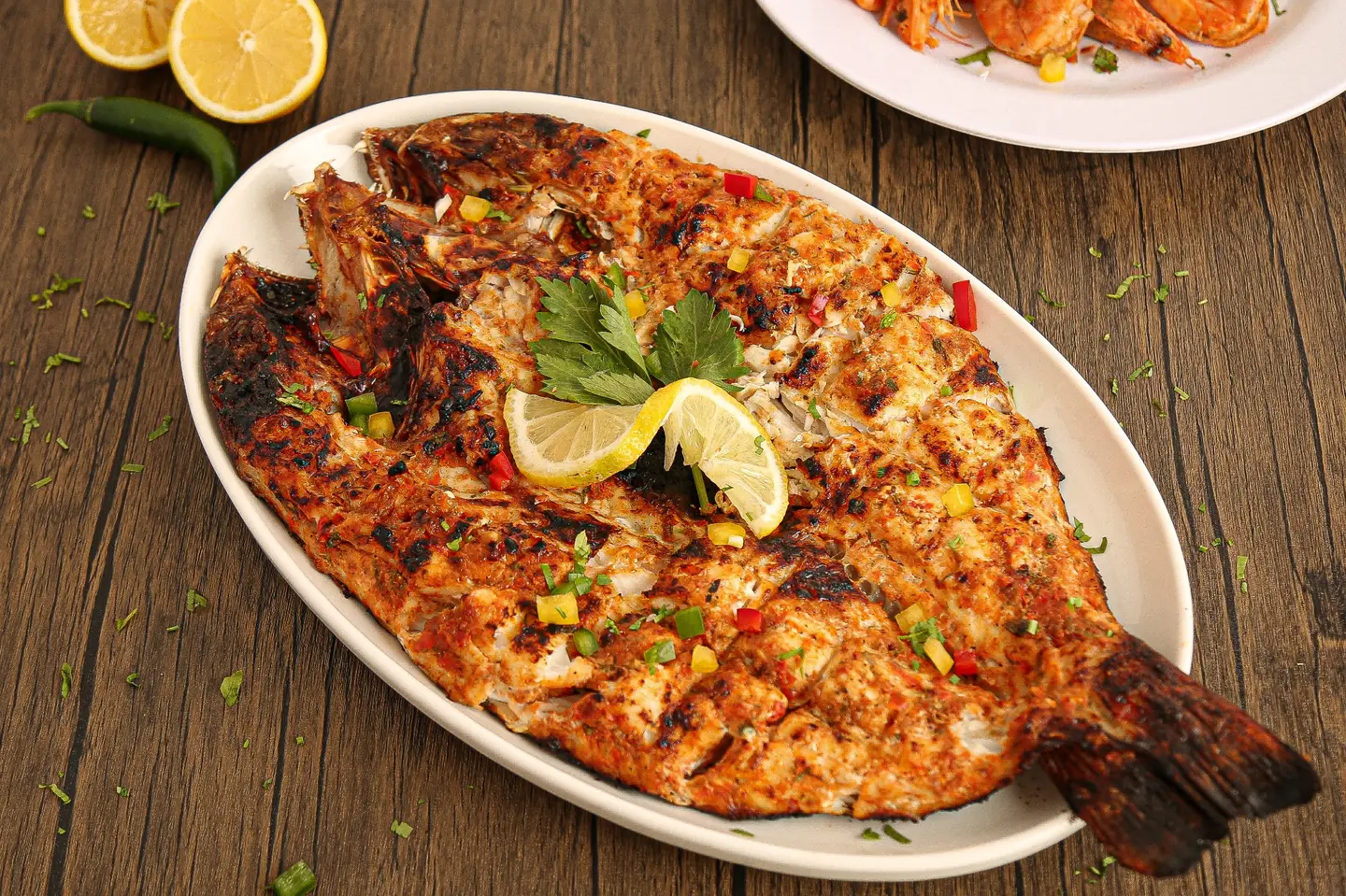 سمك حريد مشوي - 500 جرام