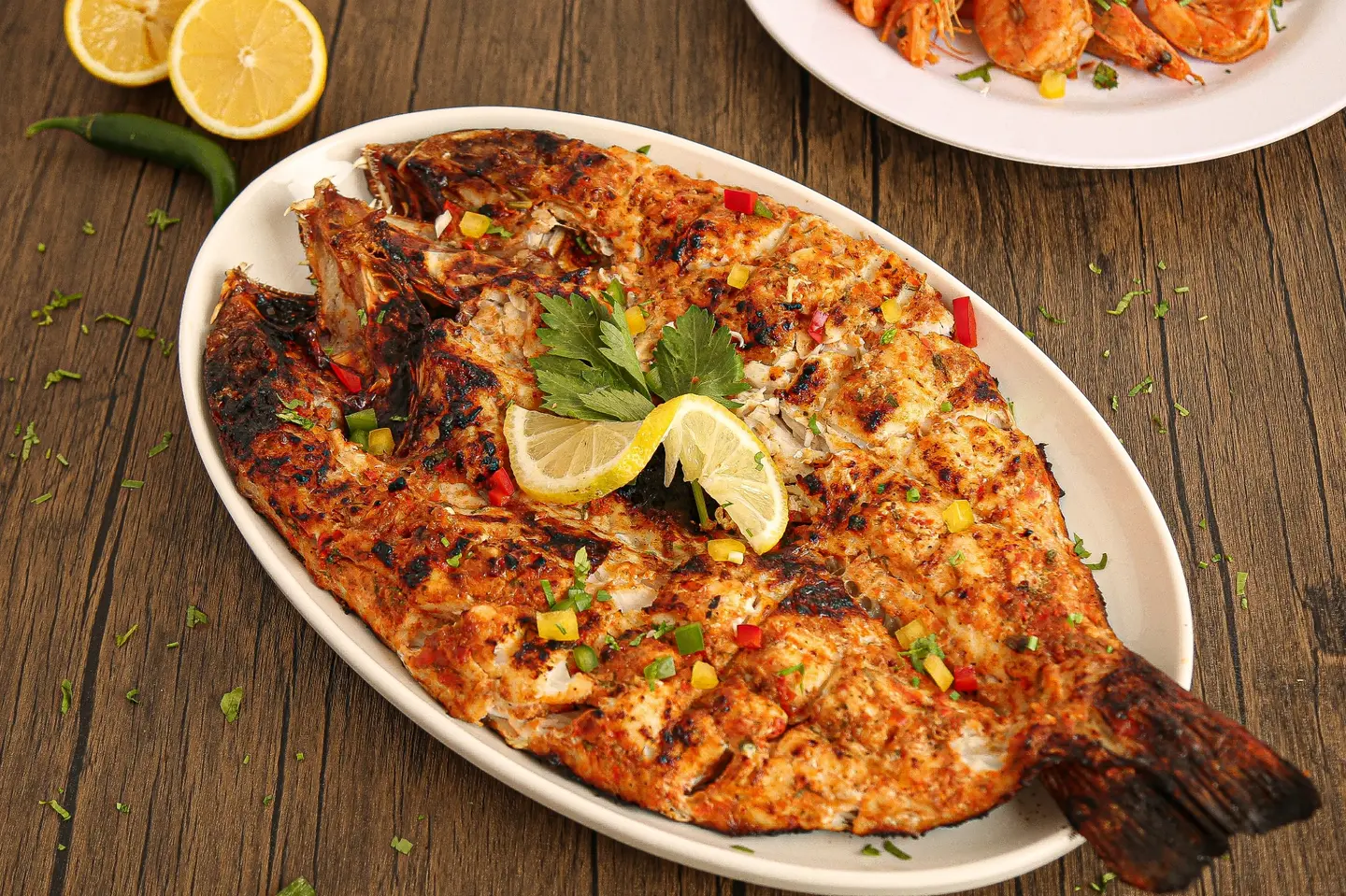 سمك هامور مشوي - 500 جرام