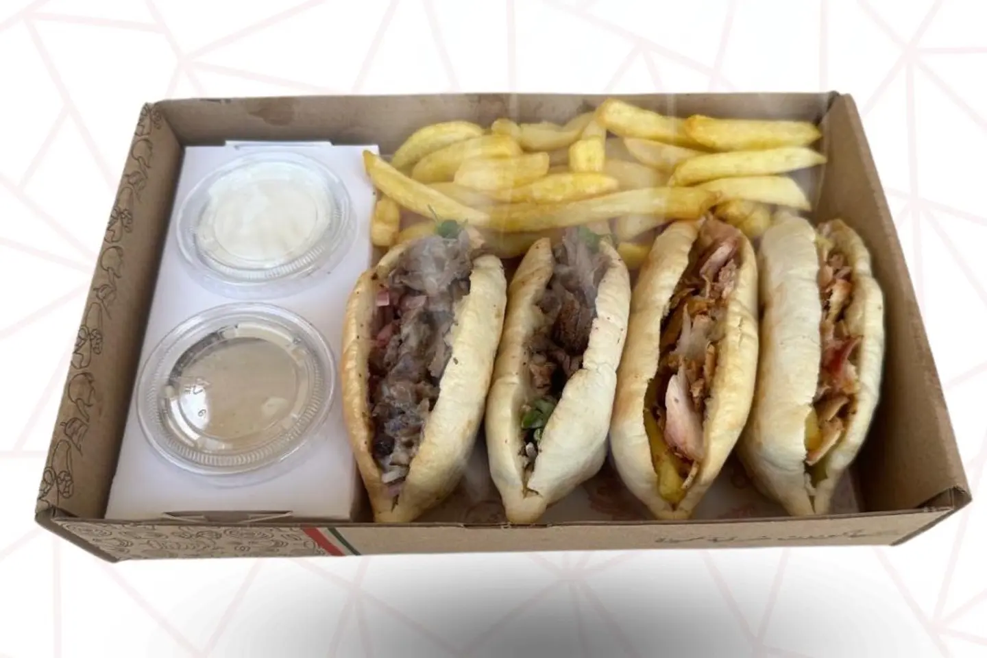 Mini Samoon Box  Shawerma Mix  - Mini Samoon Box  Chicken Shawerma
