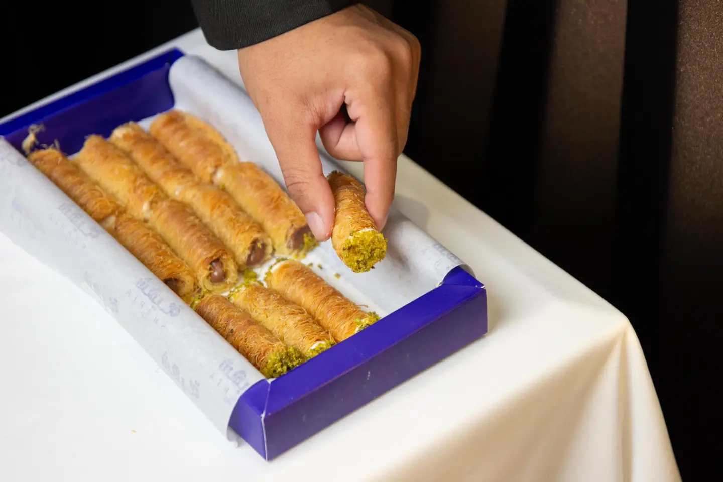 كنافة اصابع قشطة - صغير