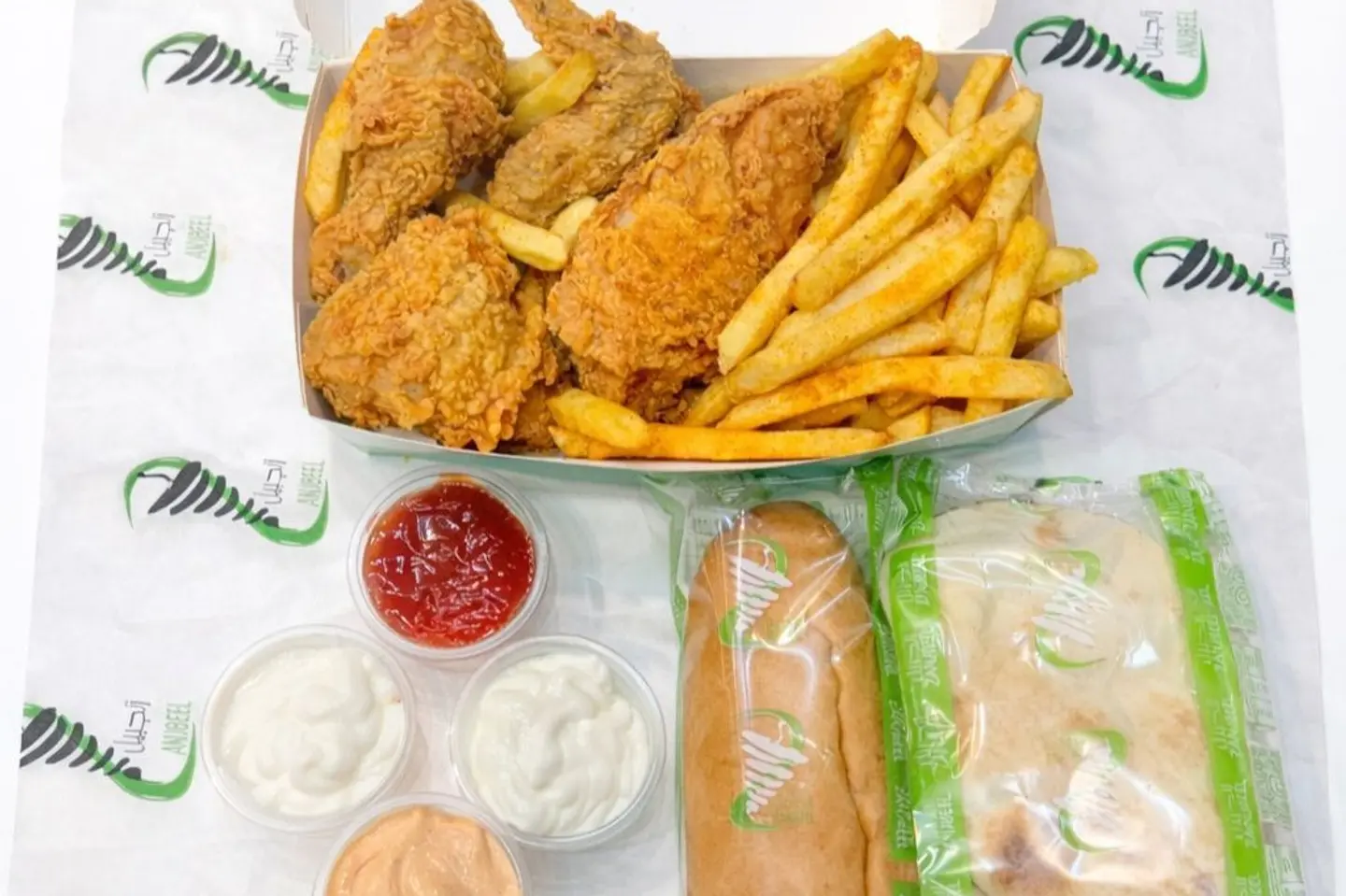 بروست حراق - ربع دجاجة