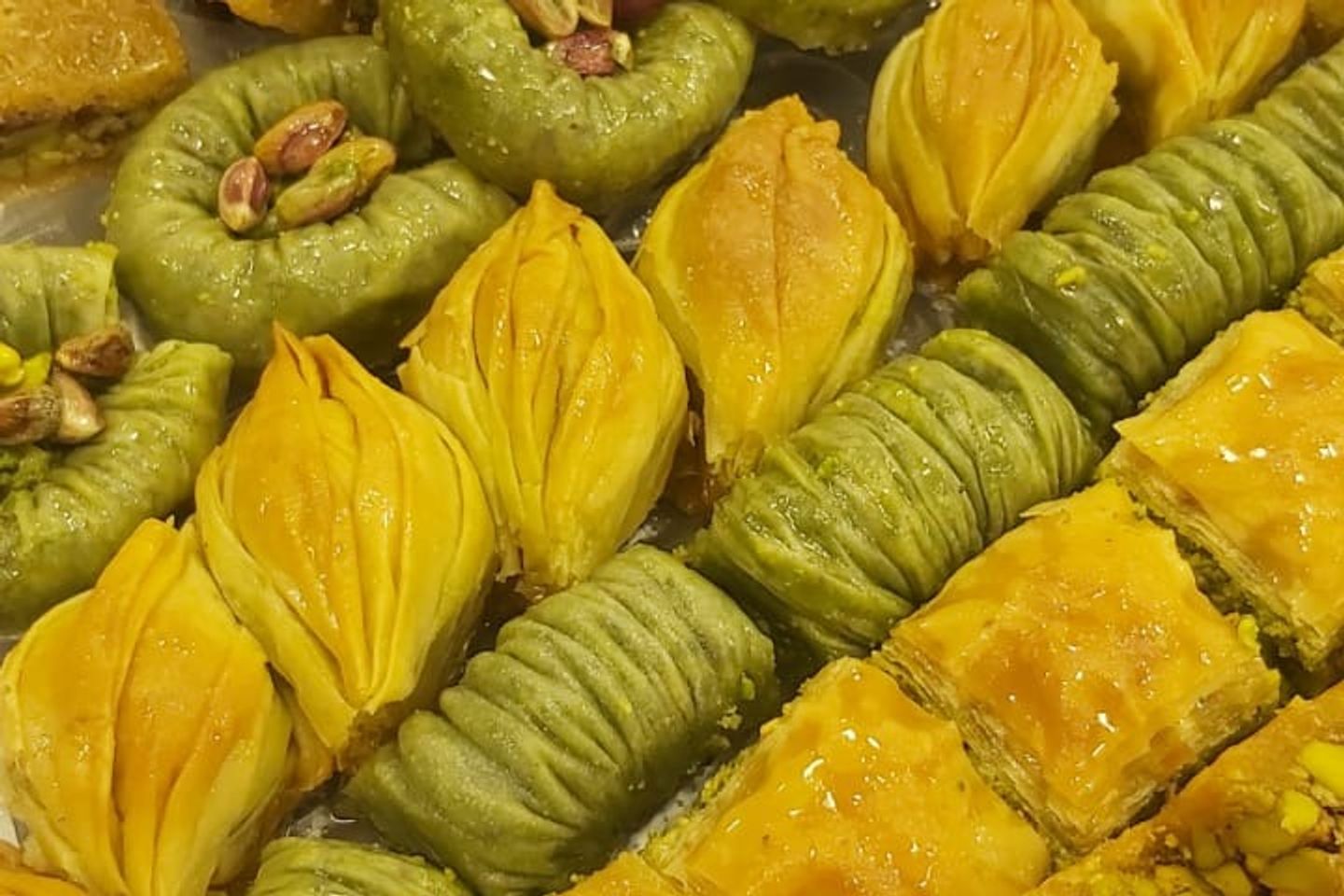 Turkish Baklawa With Pistachio - 250 Grams