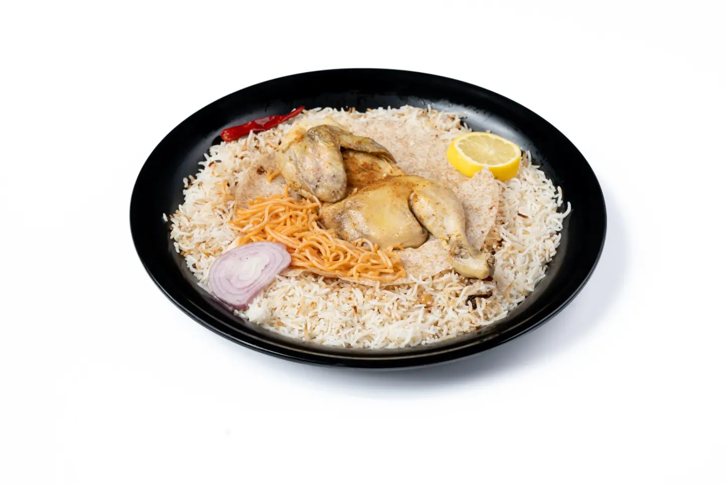 نص دجاج مدفون - سادة