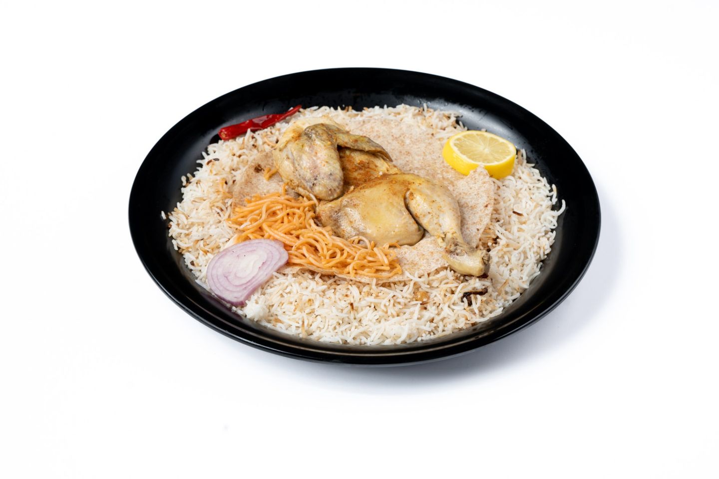 نص دجاج مدفون - سادة