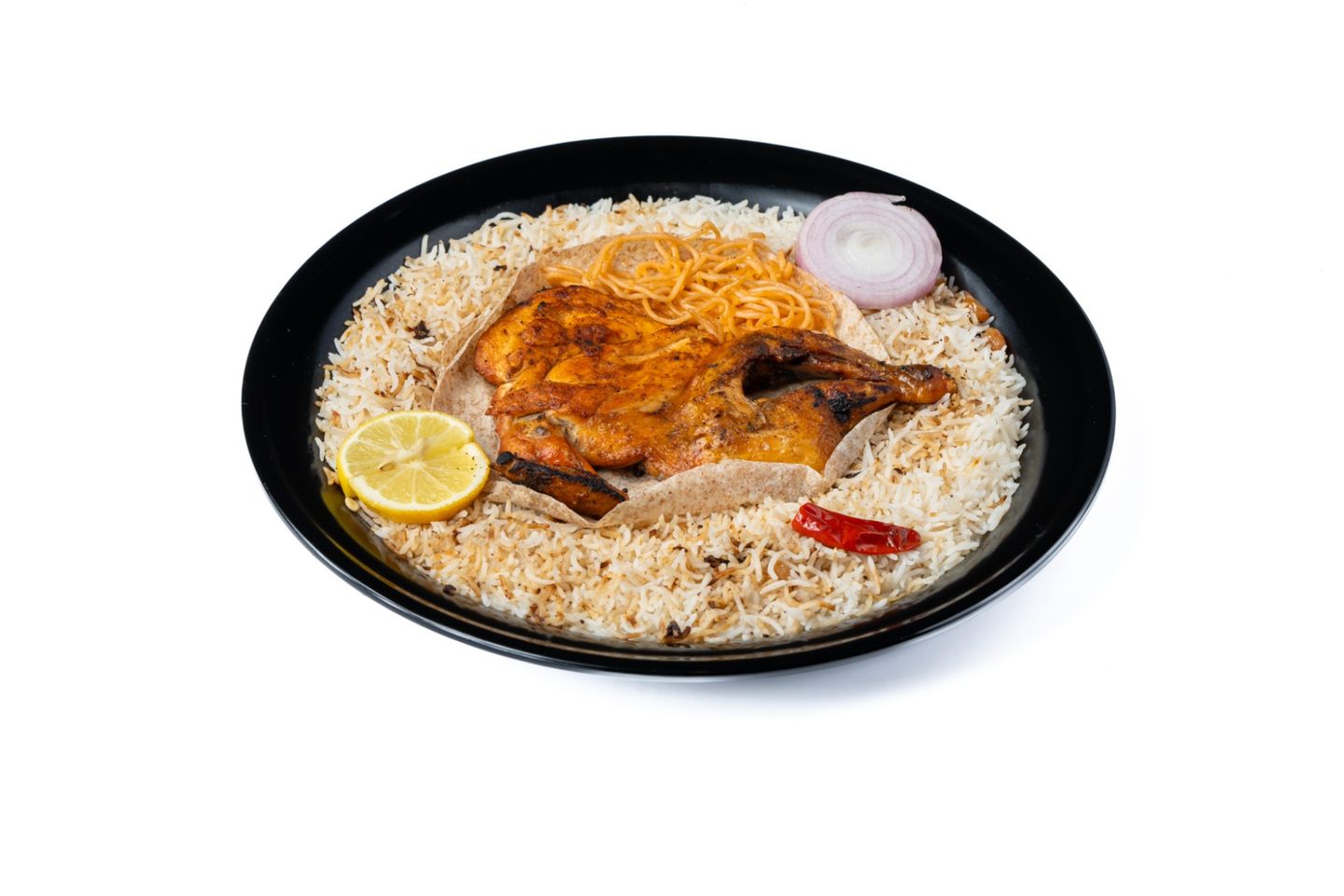 نص دجاج مظبي - سادة