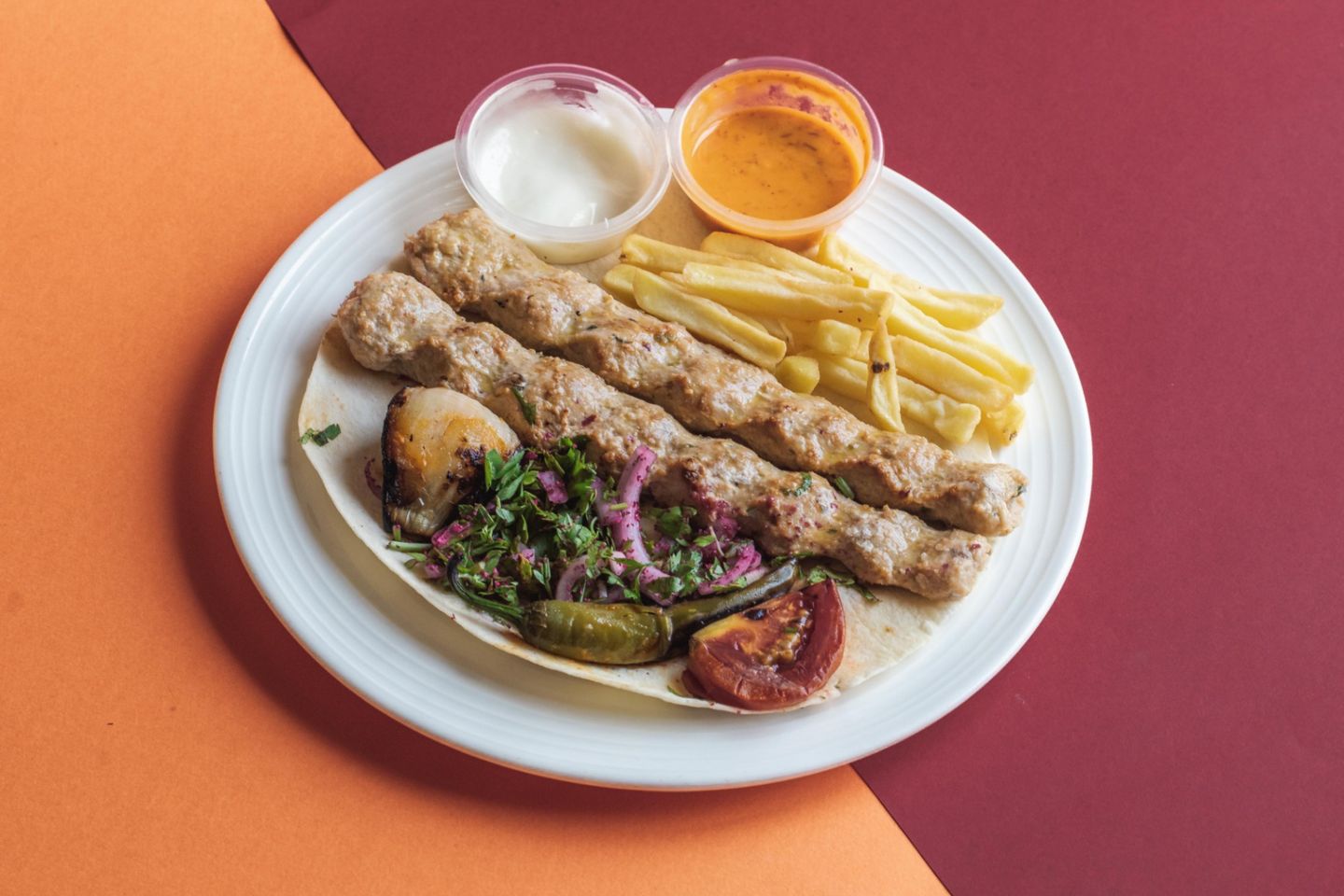 Chicken Kebab Plate - 1/2 Kg