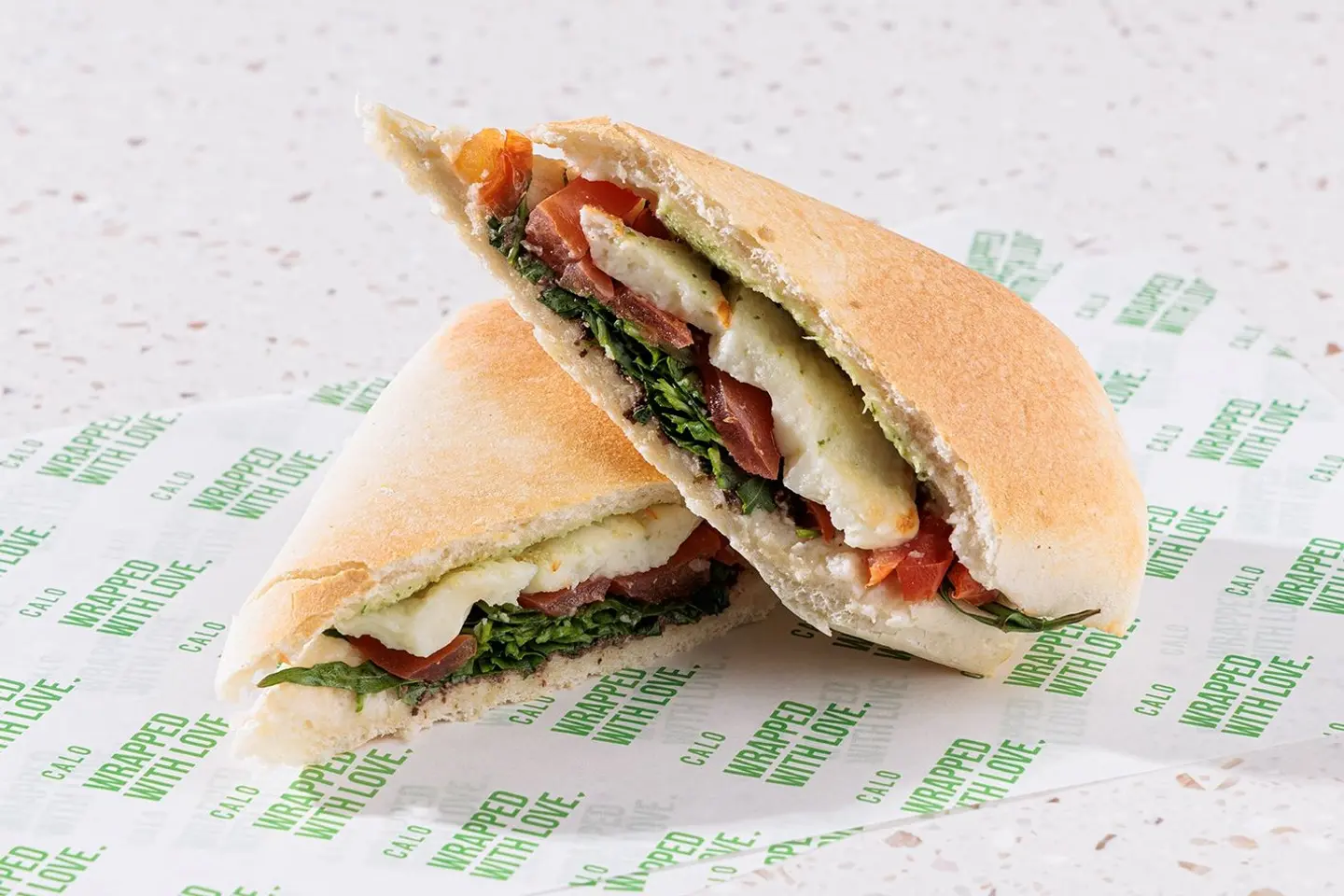 Halloumi Olive Panini - Cold