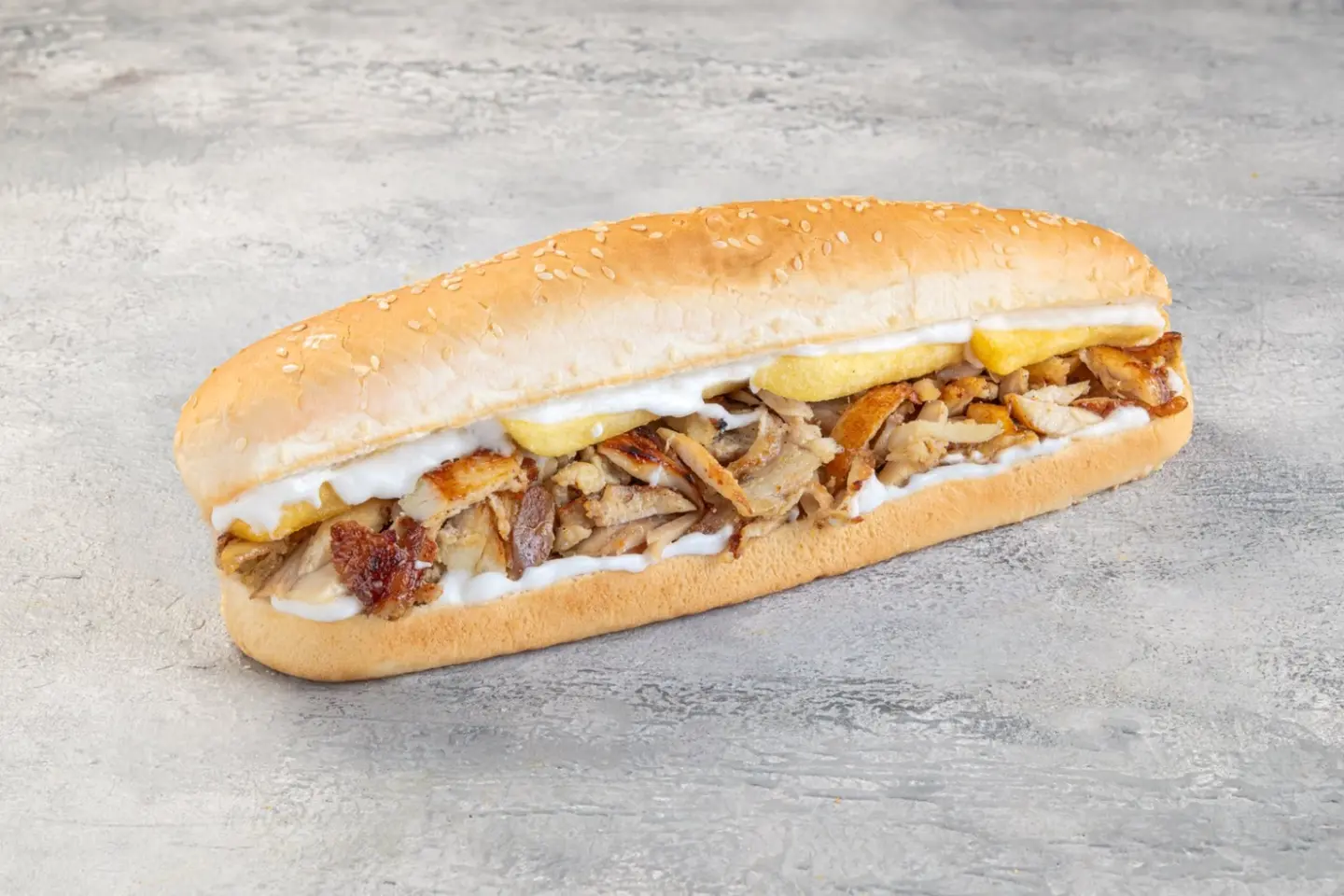 Jumbo Shawarma - Without Cheese