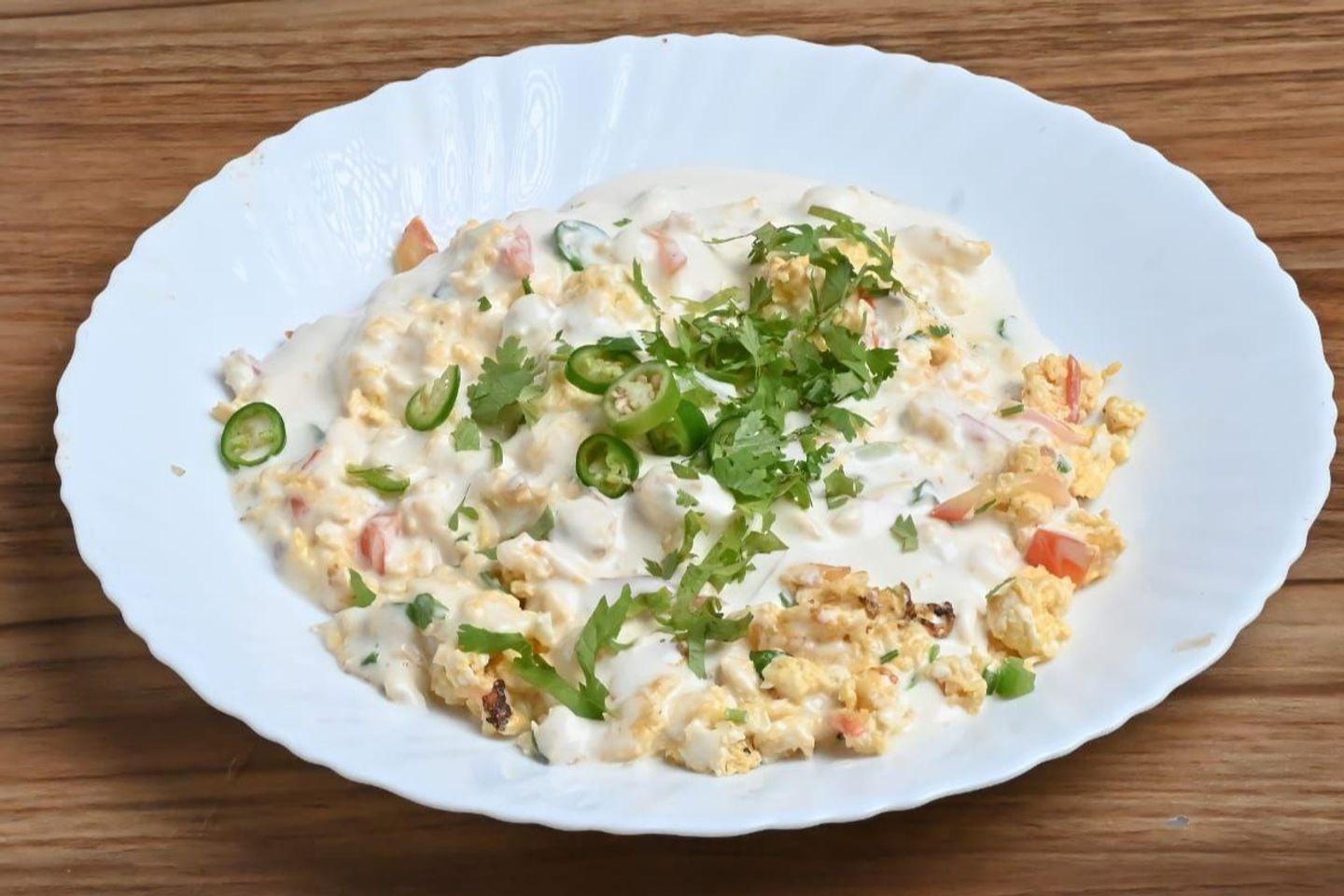 بيض بالجبنة - صغير