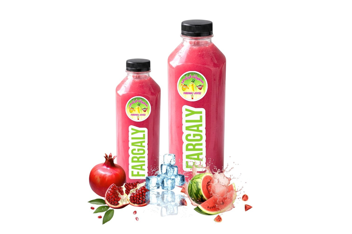 سموذي حبحب رمان - صغير