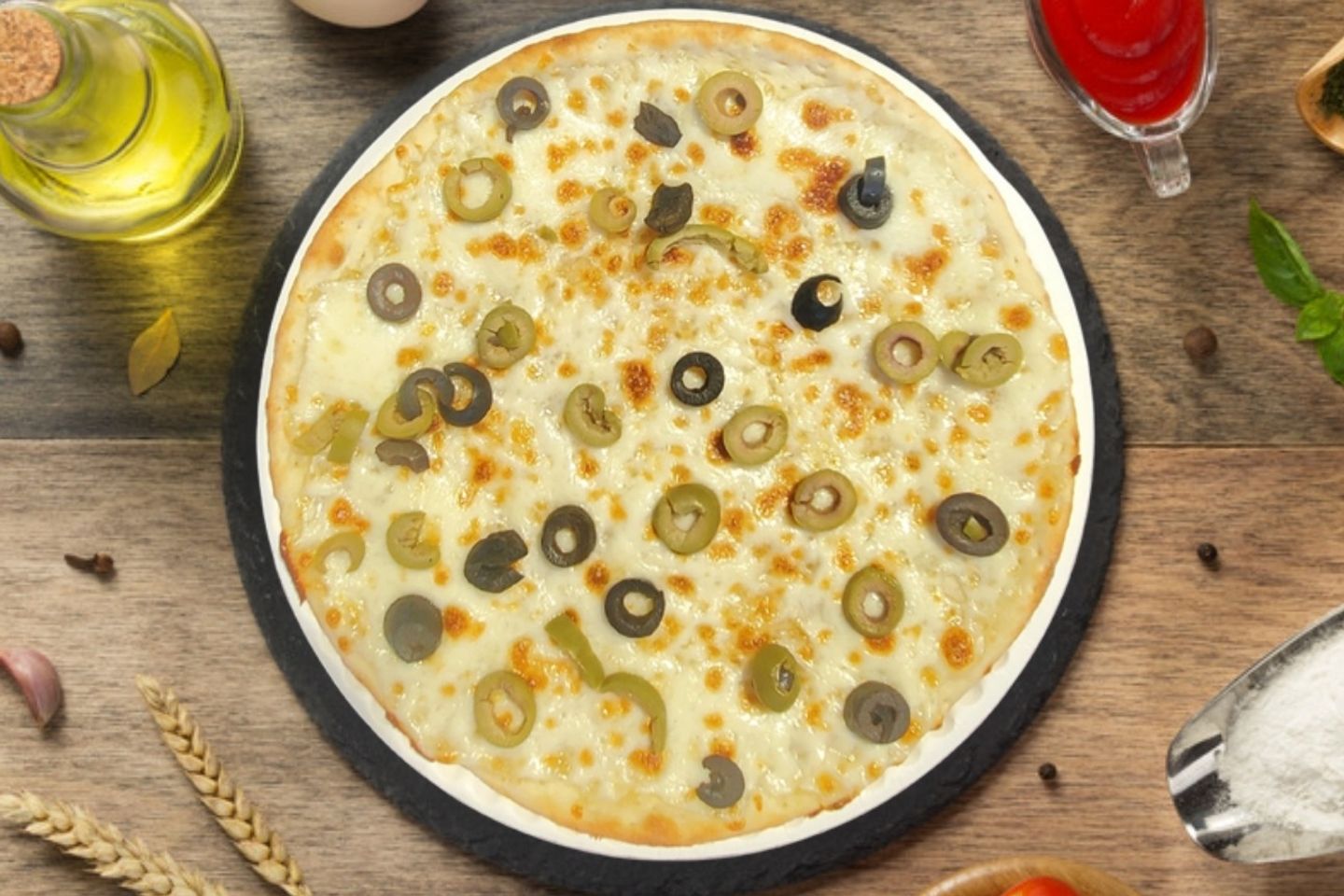 Labneh With Olives - Small