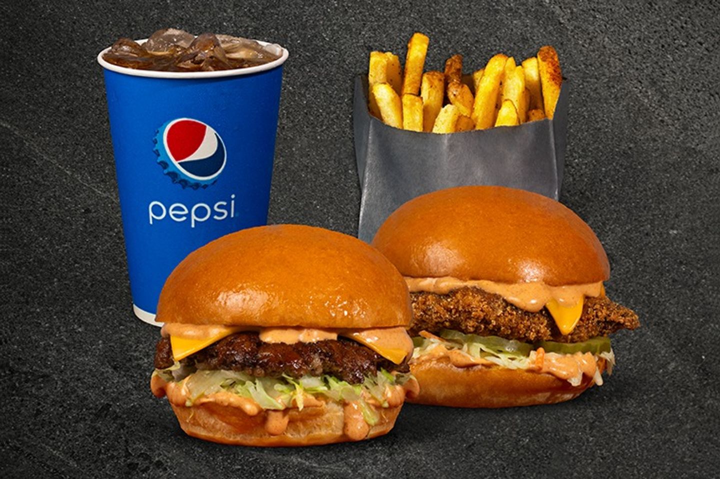 Two Thirds Meal Mix - Fries Drink Medium