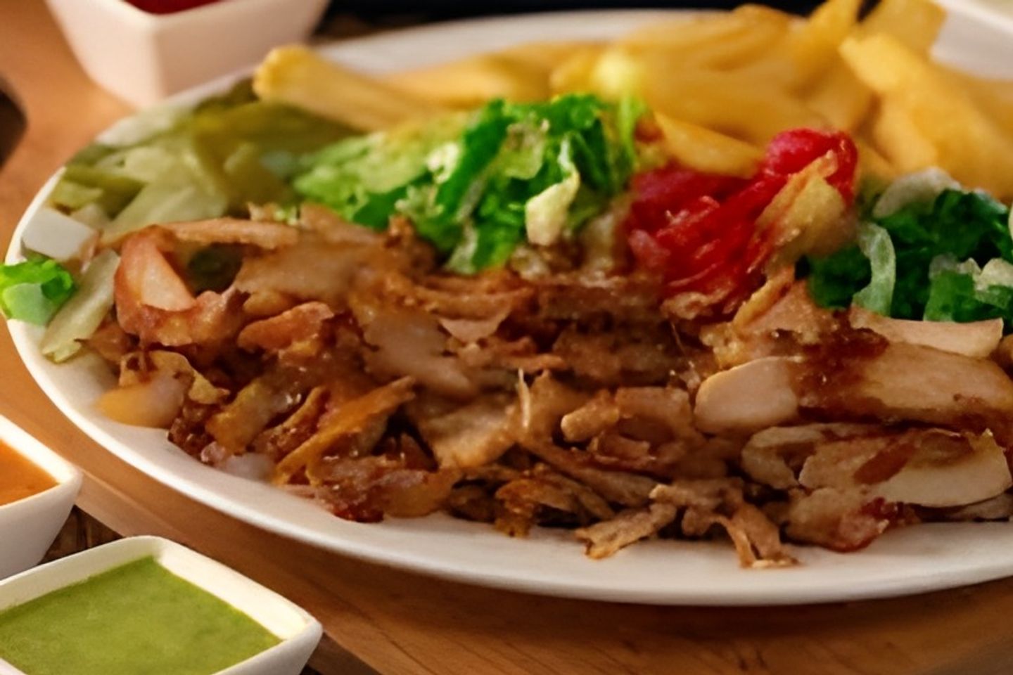 Shawarma Plate Excess - Small