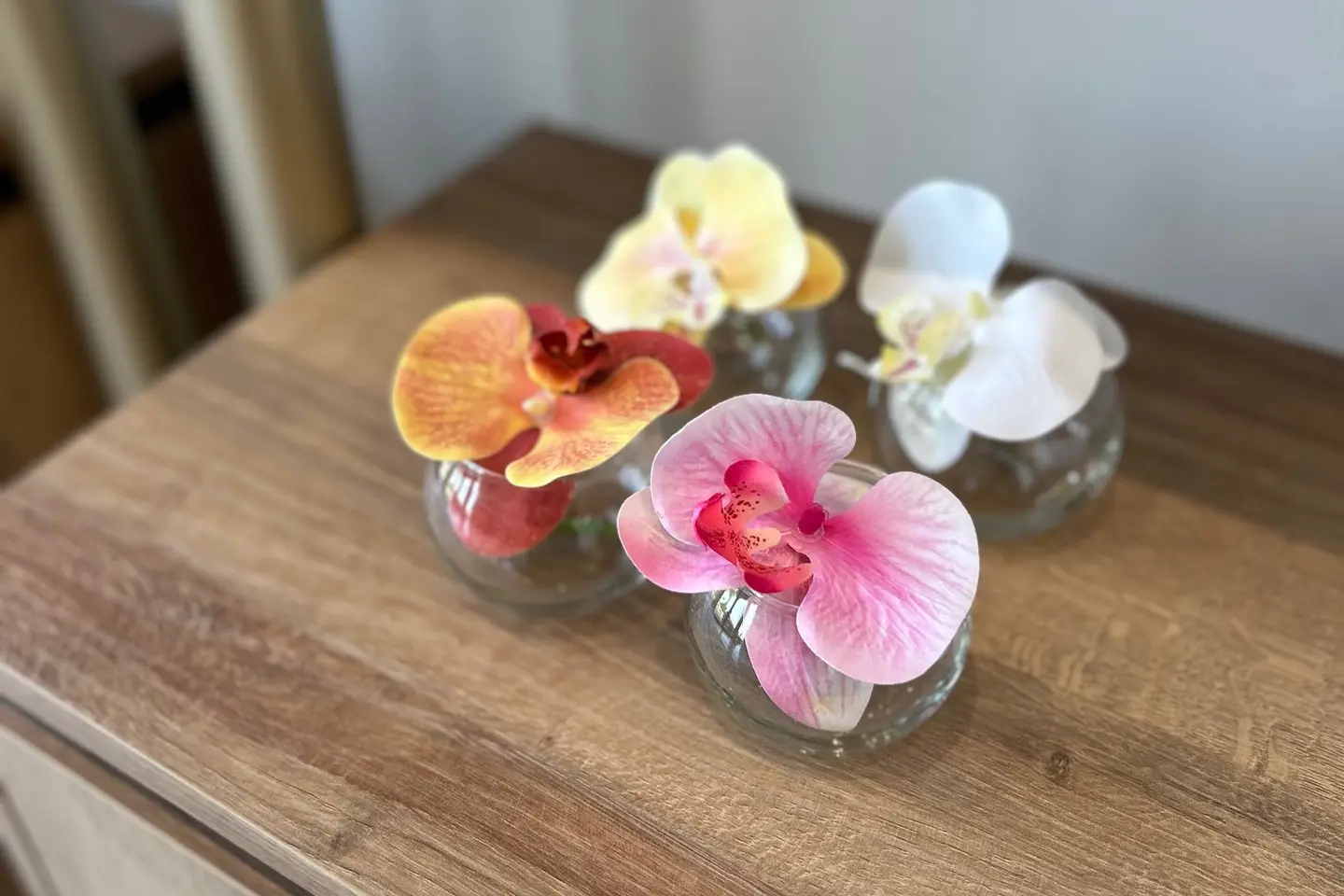 Flower Orchid Decor - Yellow