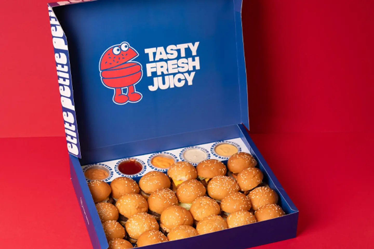 Burger Box Large 24 Pcs - 24 Pieces