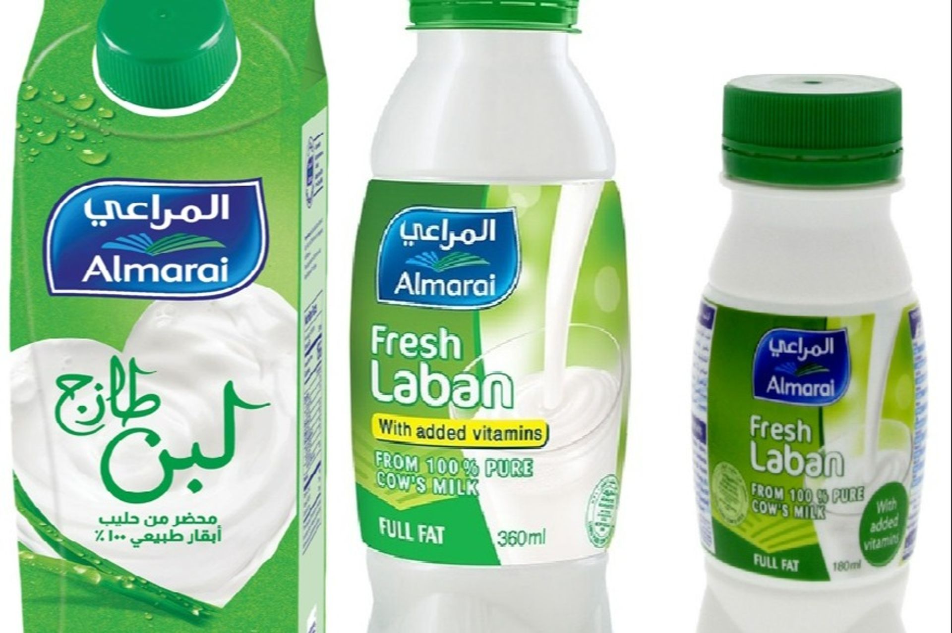 المراعي لبن طازج كامل الدسم - المراعي لبن كامل الدسم الطازج ١٨٠ مل
