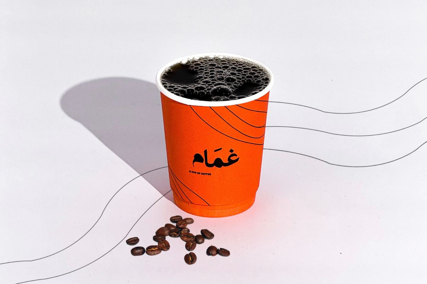 قهوة اليوم بارد - كبير