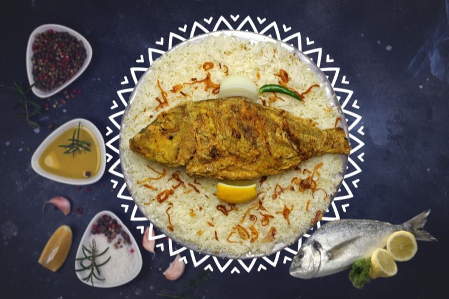 Sheri Fried Meal - Sayadih Rice