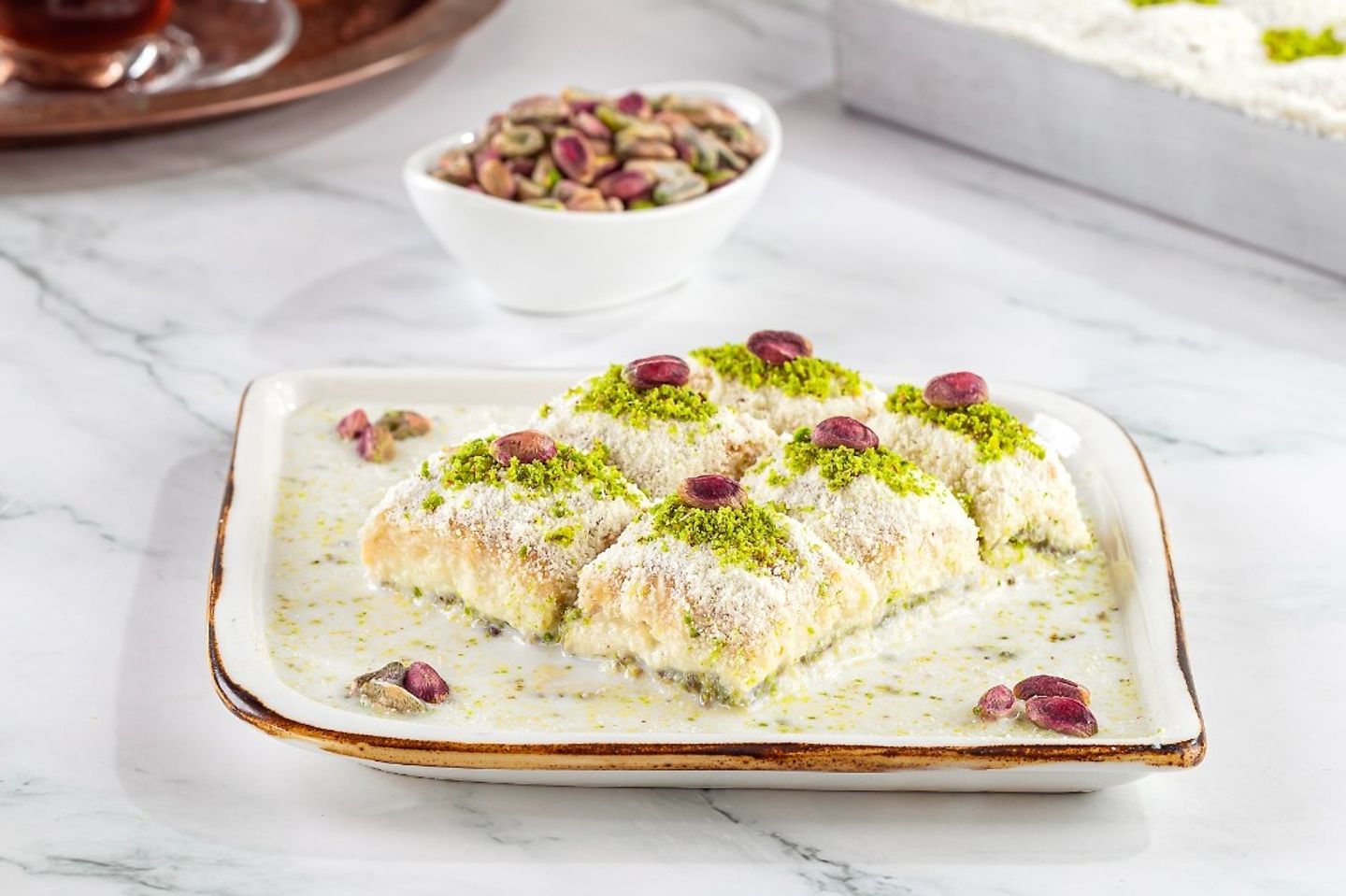 Milk Baklava With Pistachio - 500 Gm