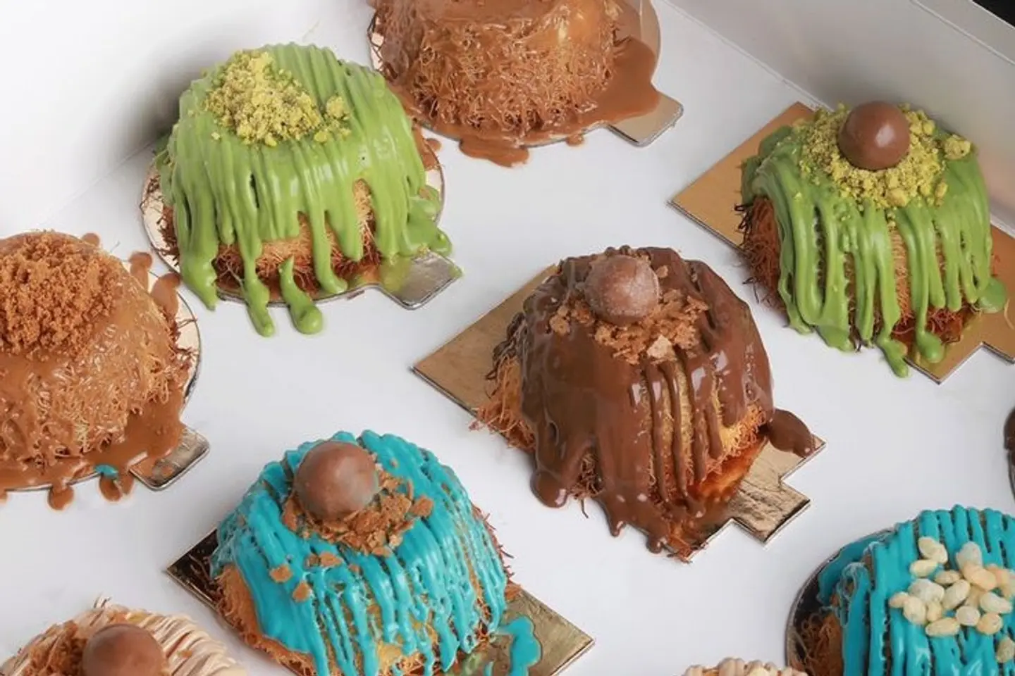 ميني كنافه - اربع قطع