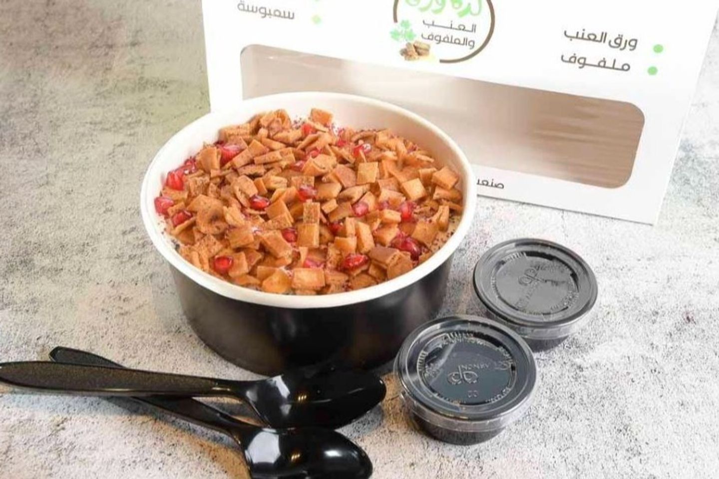 فتة ورق عنب - كبير