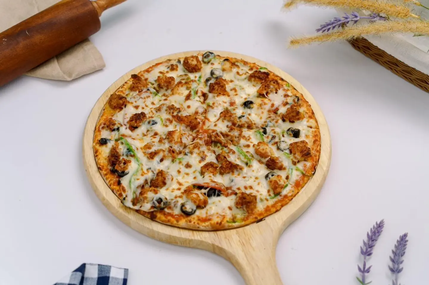 Shrimp Pizza Large - Large