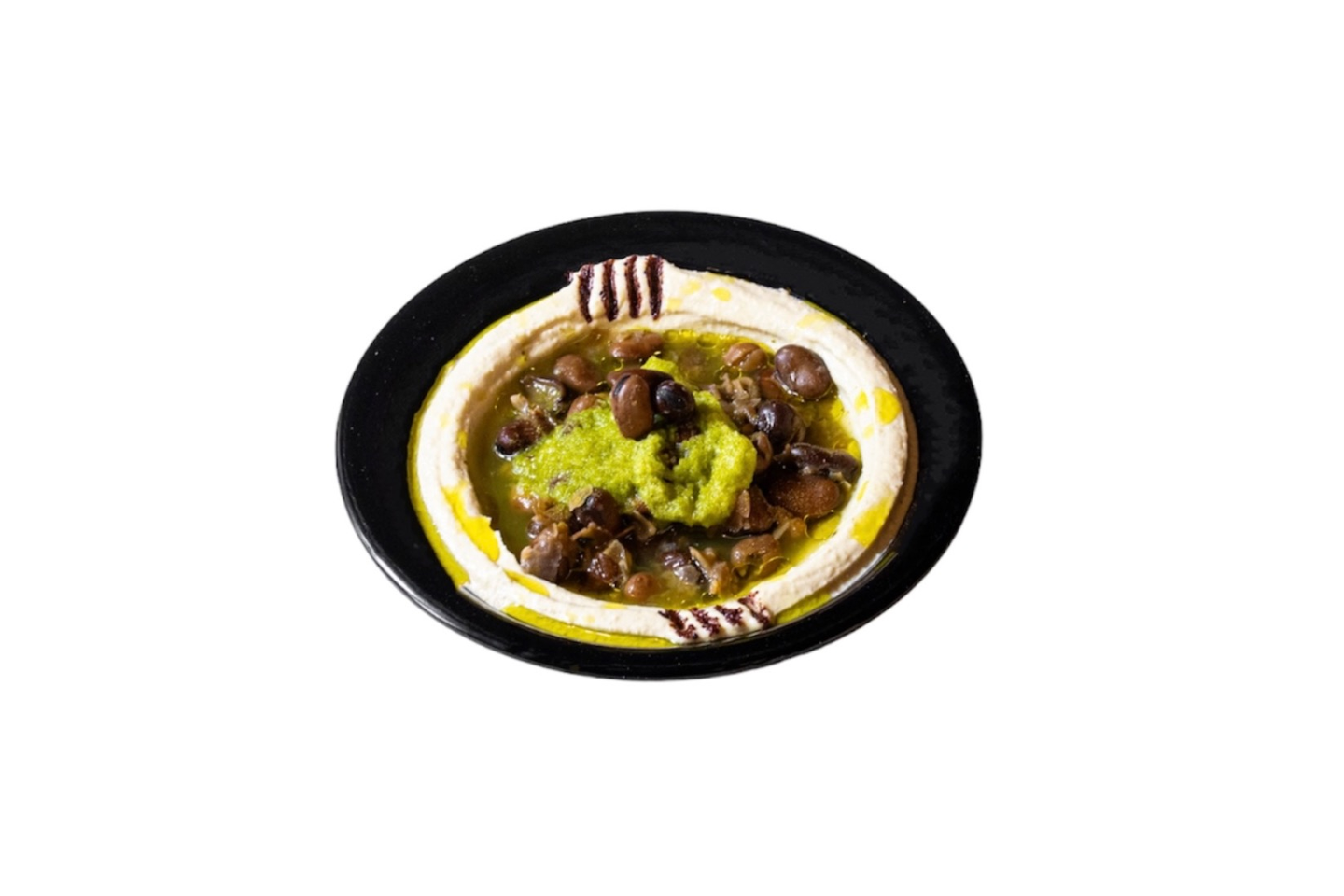 صحن حمص بالفول - صغير