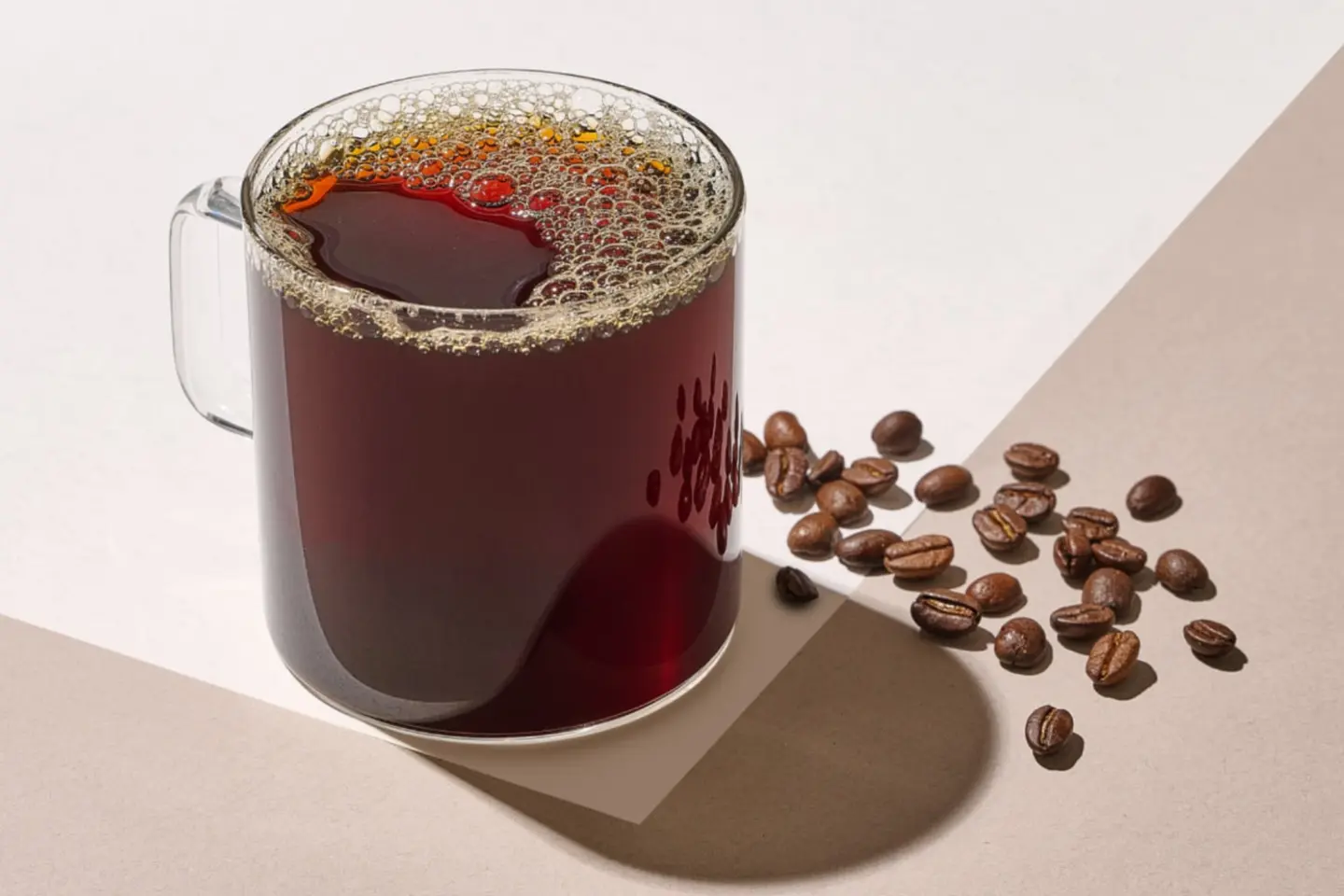 Black Coffee With Milk - Large