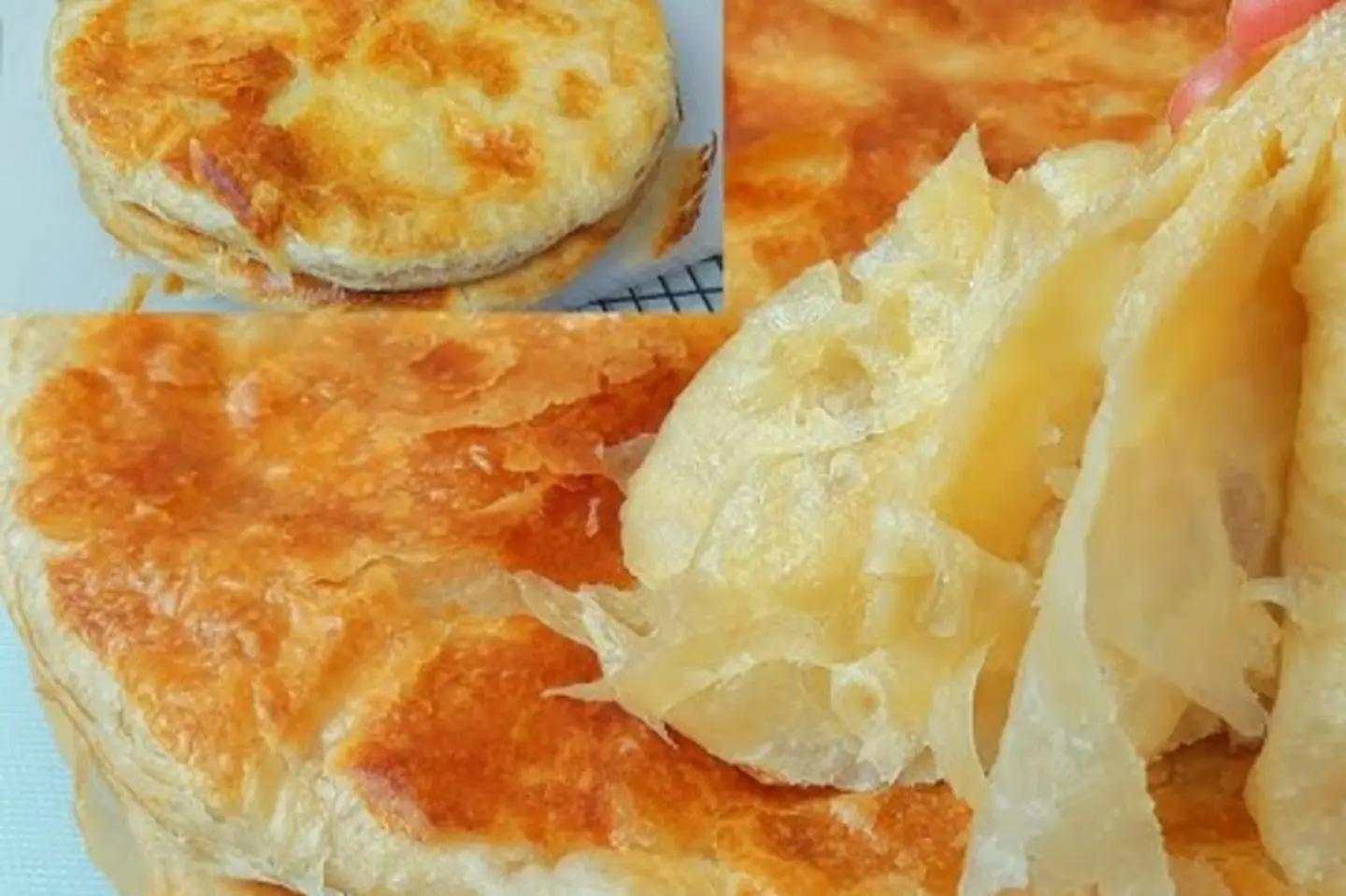 فطير مشلتت فلاحى بالسمن البلدي - وسط