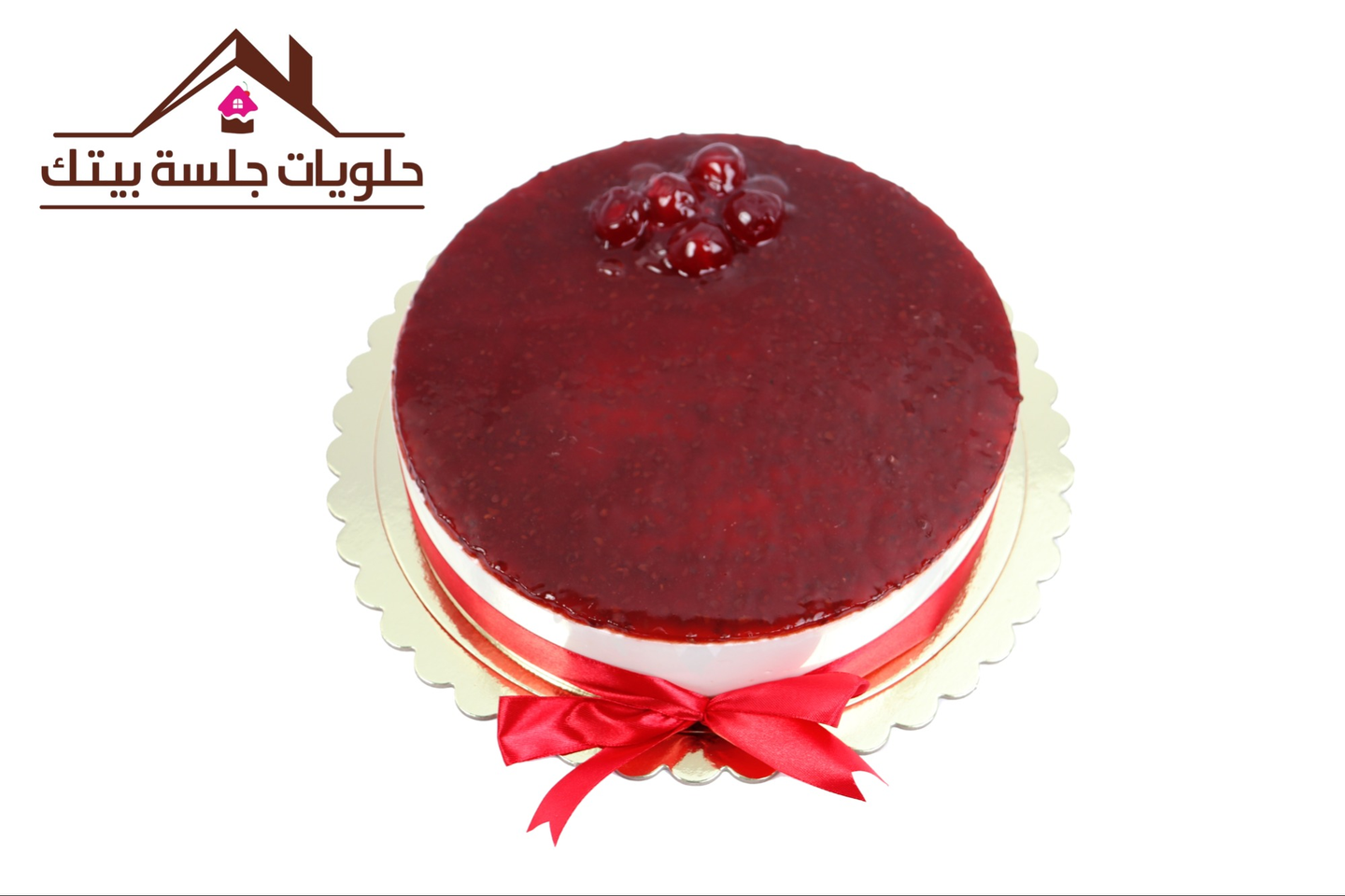 تشيز كيك فراولة - وسط