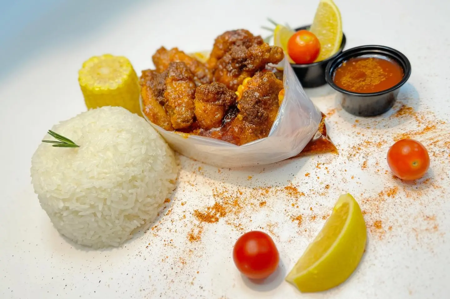 Diving Meal With Cajun Sauce - 8 Pieces