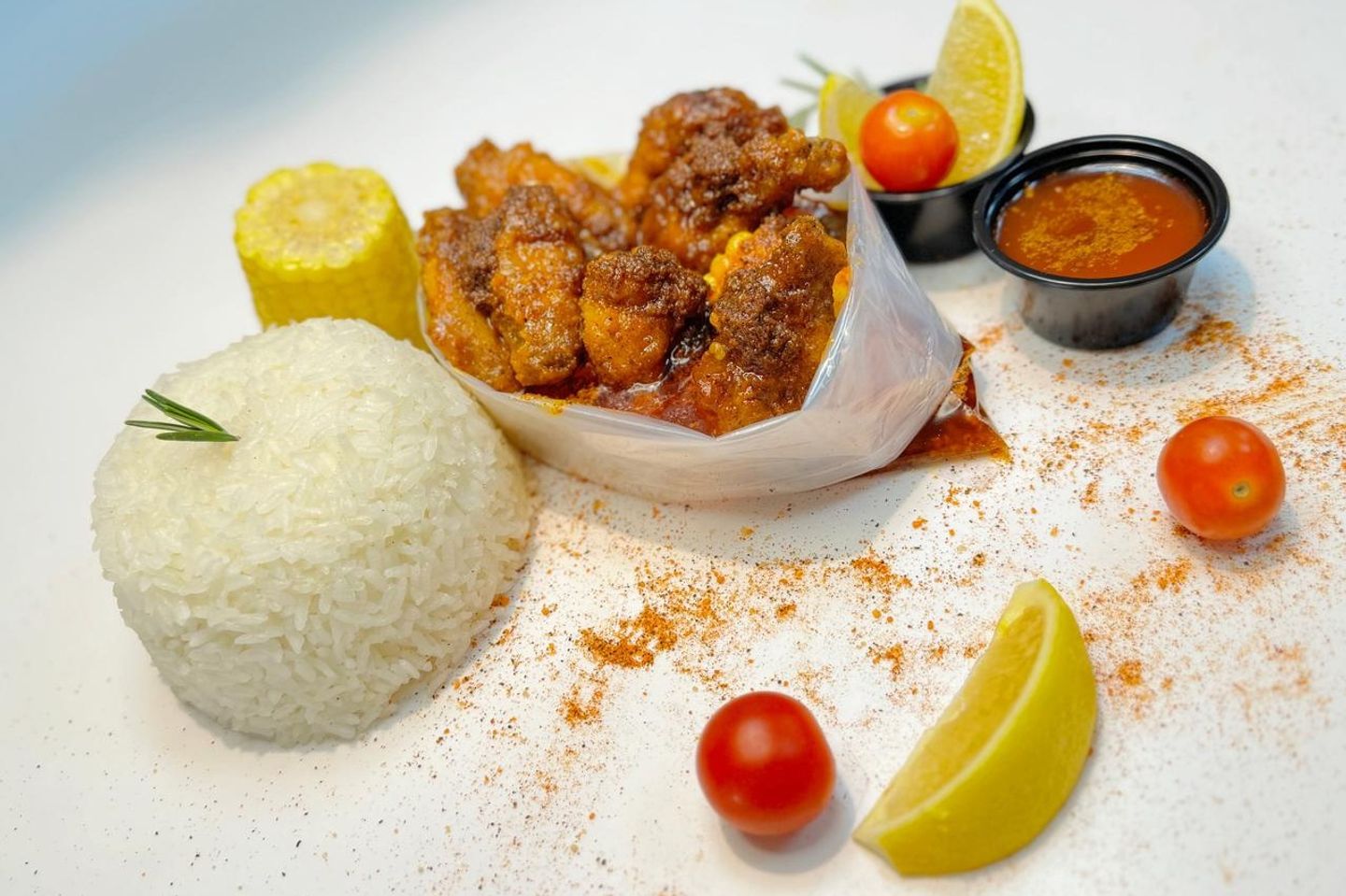 Diving Meal With Cajun Sauce - 8 Pieces