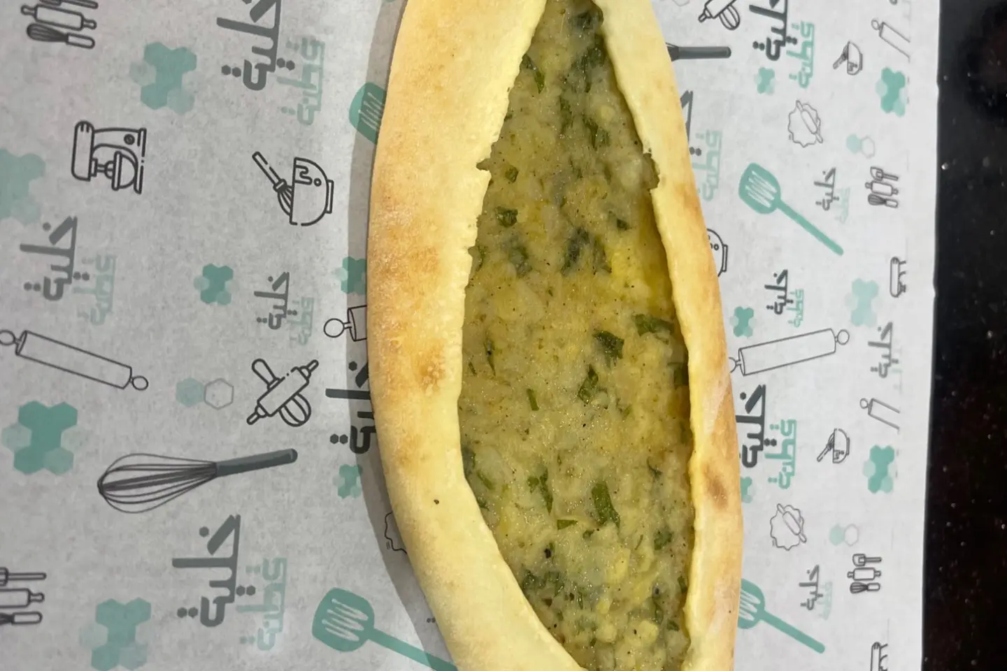 فطيرة بطاطا - وسط عادي
