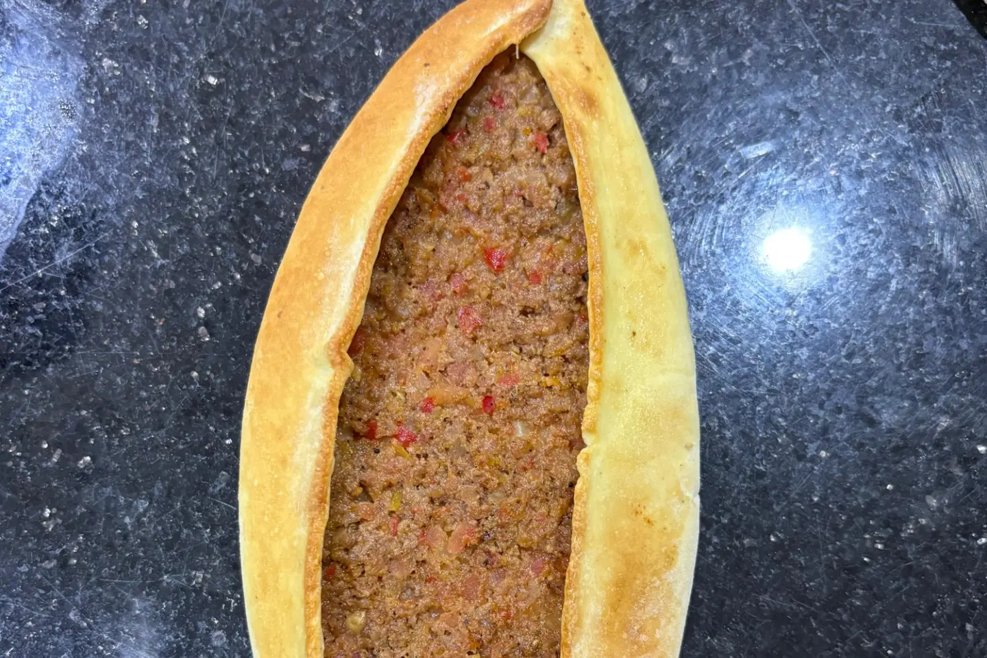 فطيرة لحم بالخضار - وسط عادي