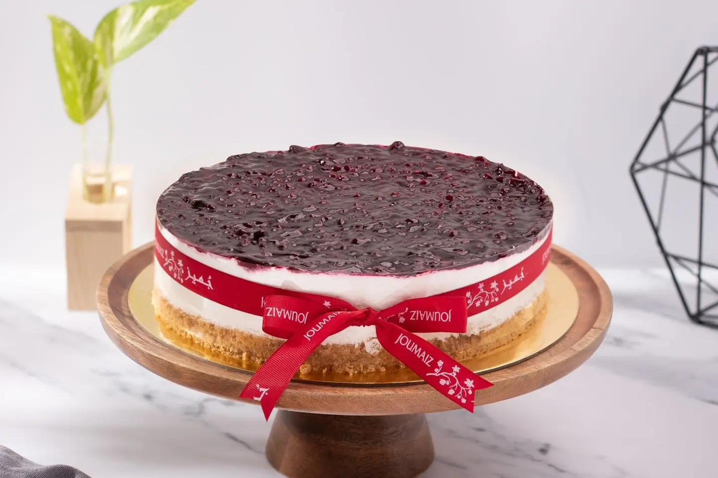 تشيز كيك توت ازرق قالب - قالب كبير ٨ الى ٩ اشخاص