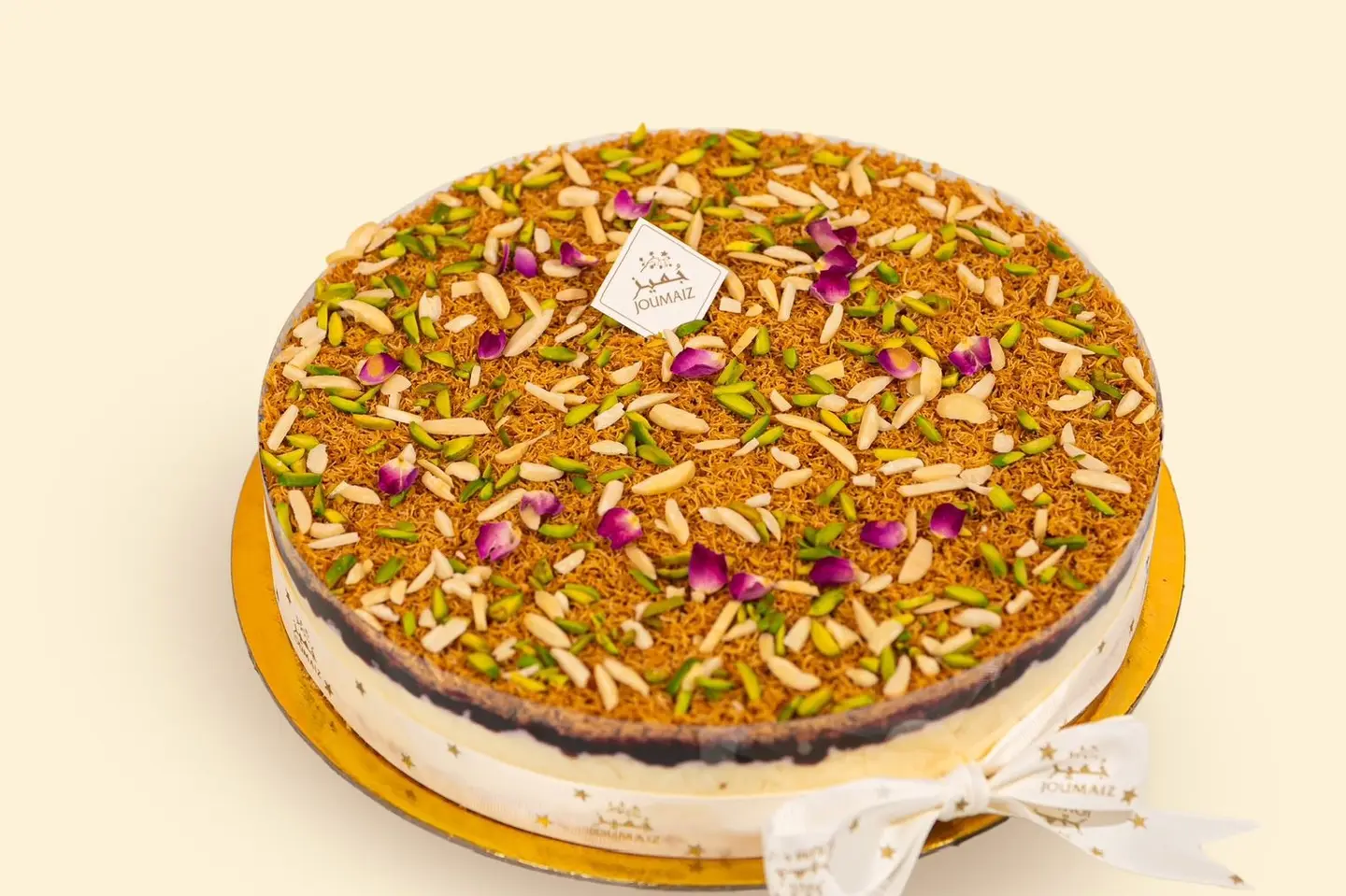 تشيز كيك كنافة - قالب يكفي ٩ الى ٨ اشخاص