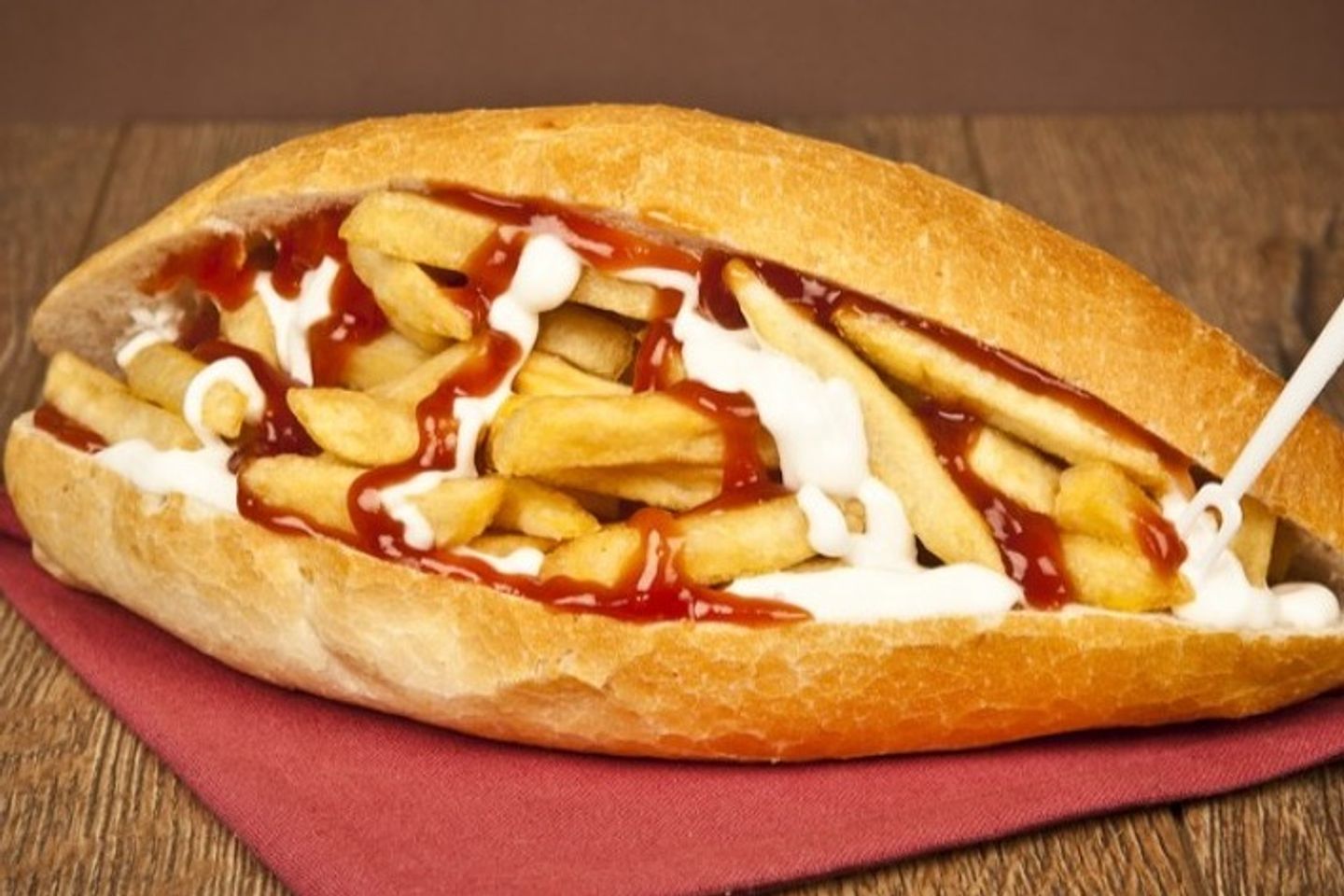Potato Sandwich With Cheese - Plain Bread