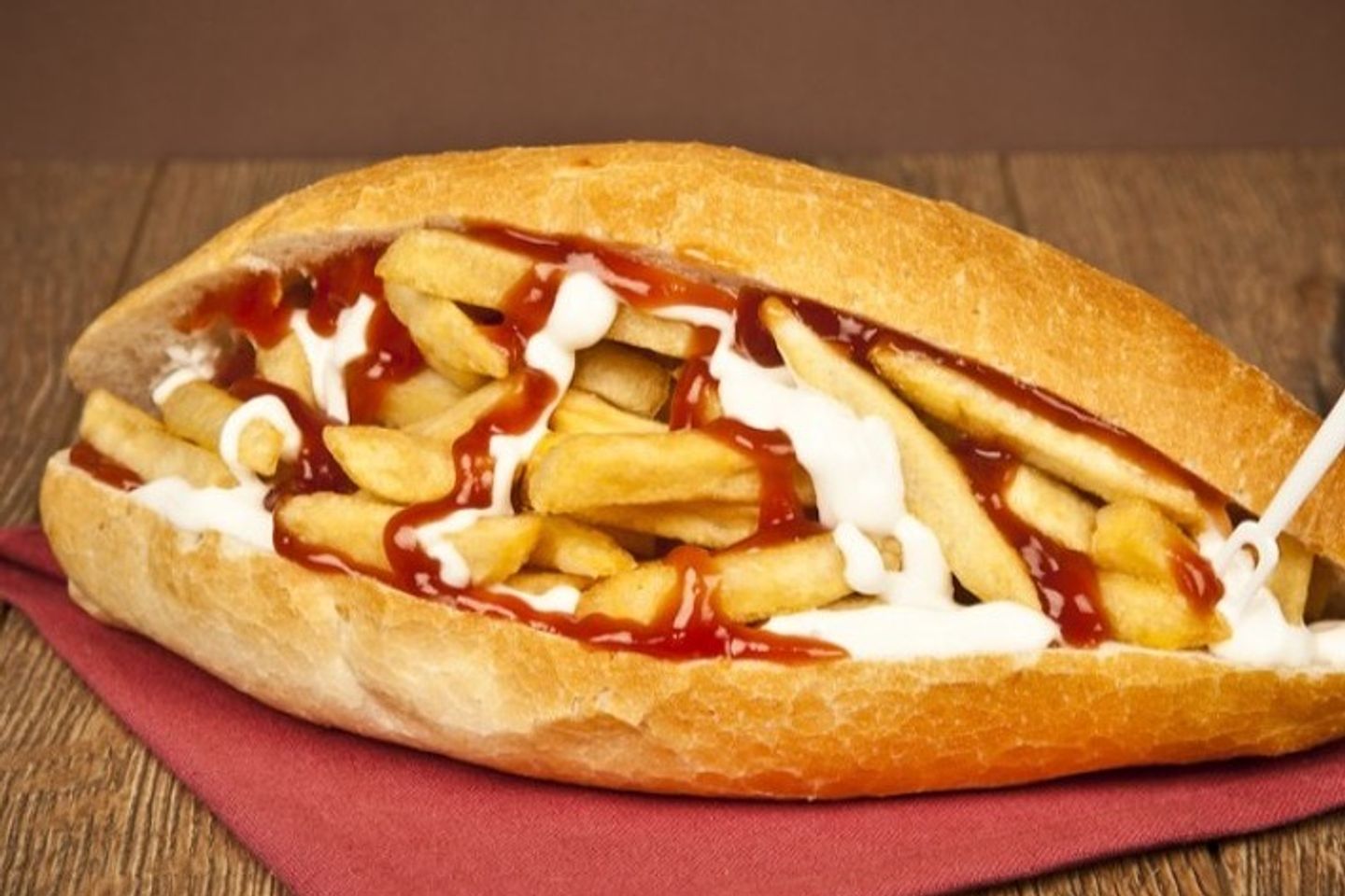 Potato Sandwich With Eggs - Plain Bread