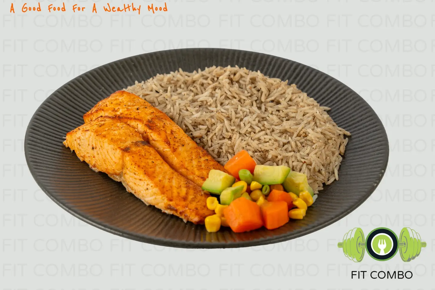 Grilled Salmon - Pasta