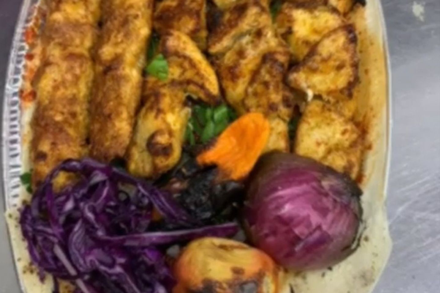 Plate Awsal Chicken - Big