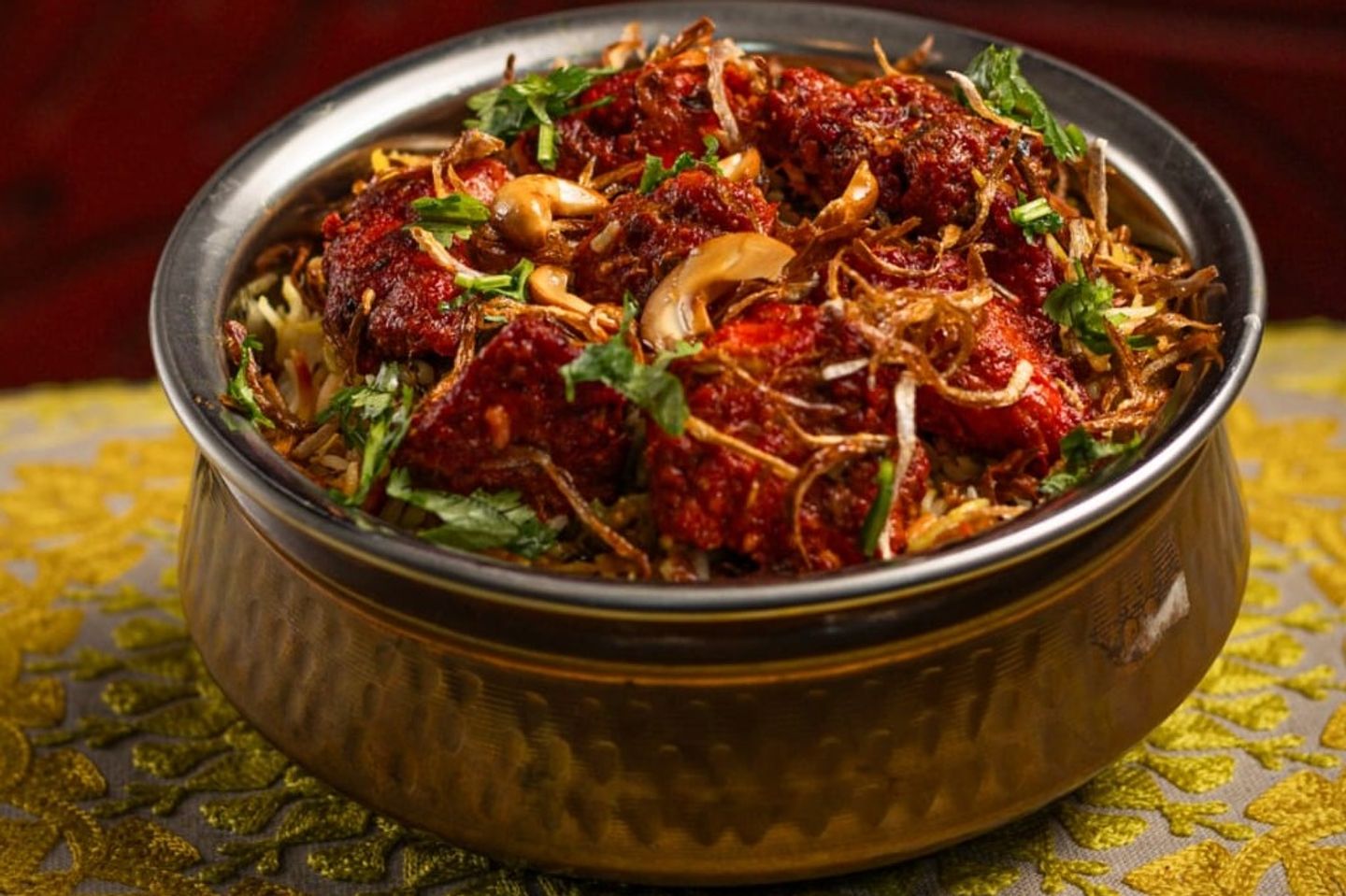 دجاج برياني حار مخصوص - برياني خمسه وستون سبايسي صغير