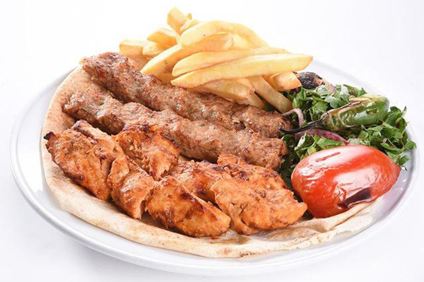 دجاج مشكل - نص كيلو