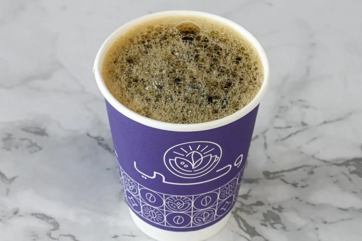 قهوة كولومبي كبير - بارد