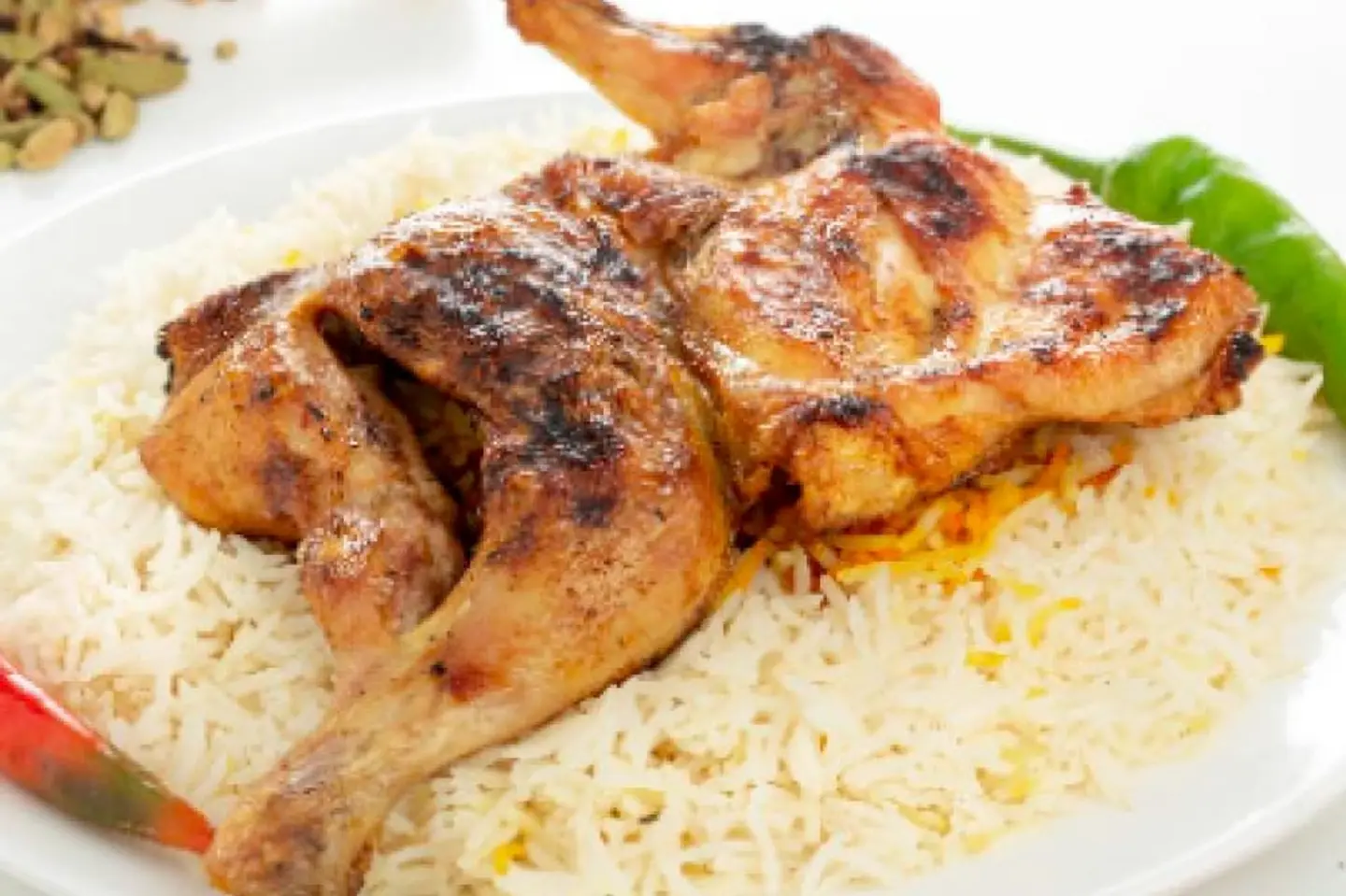 دجاج مظبي - نصف حبة