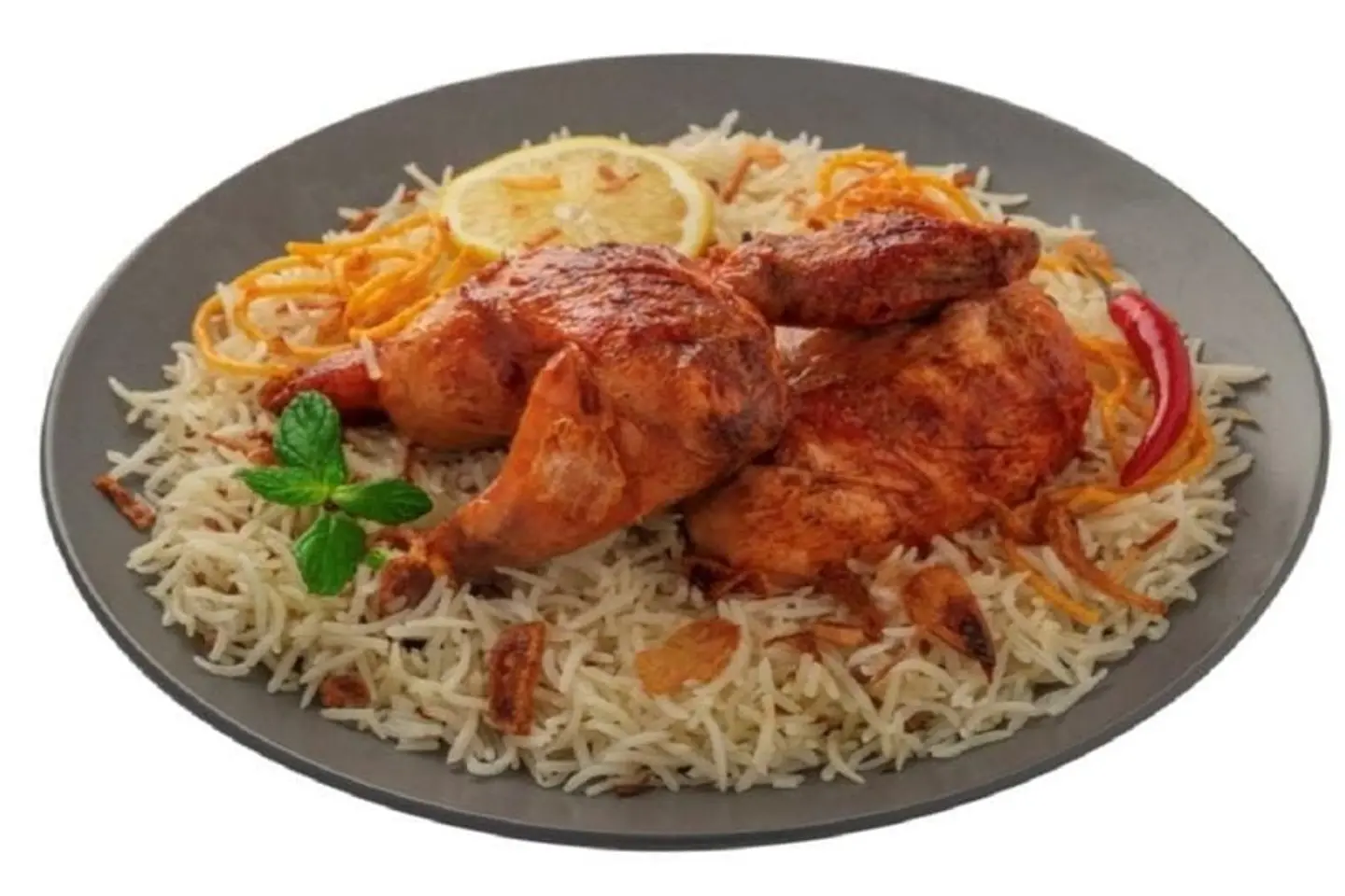 دجاج شواية - نصف حبة