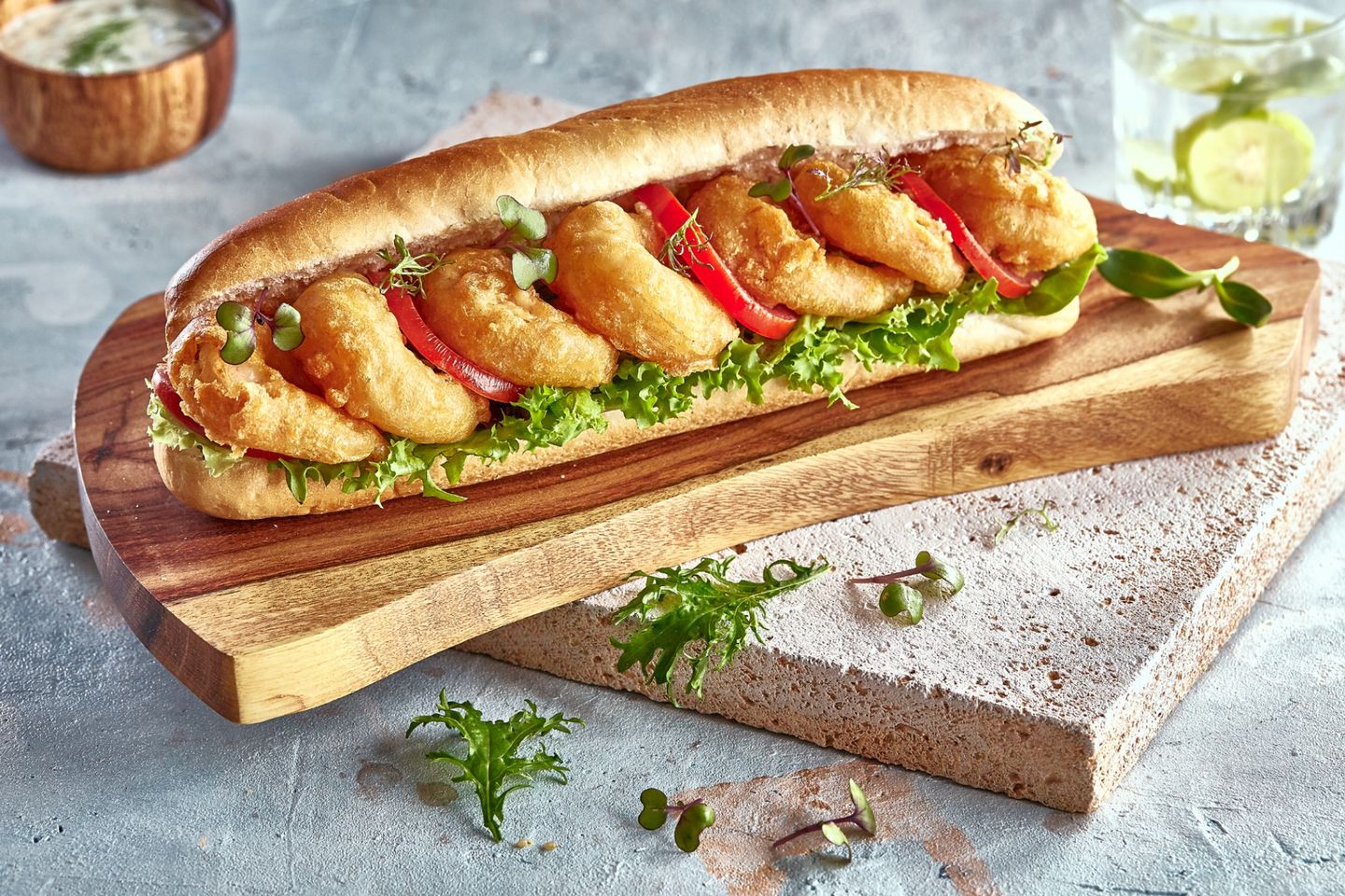 Shrimp Sandwich - Medium