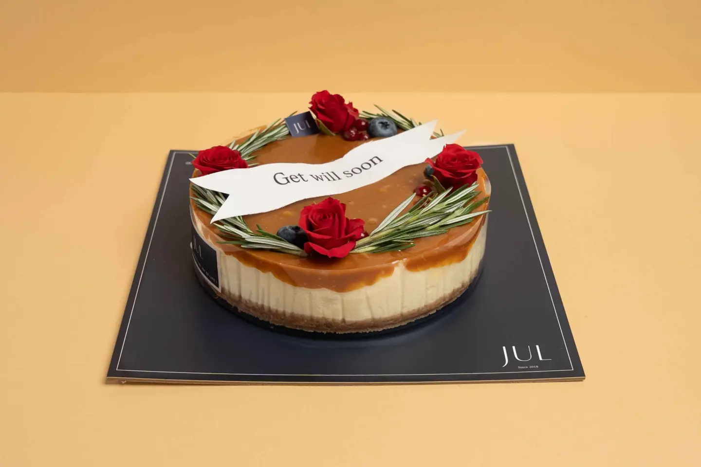 تشيز كيك كراميل - صغير