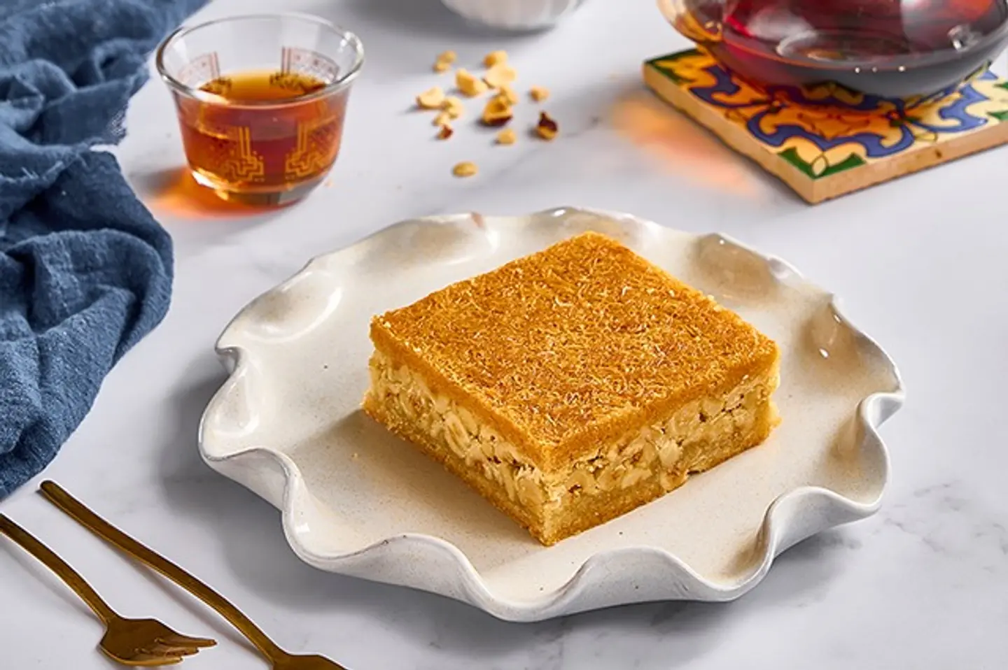Knafeh With Nuts - 1000 G